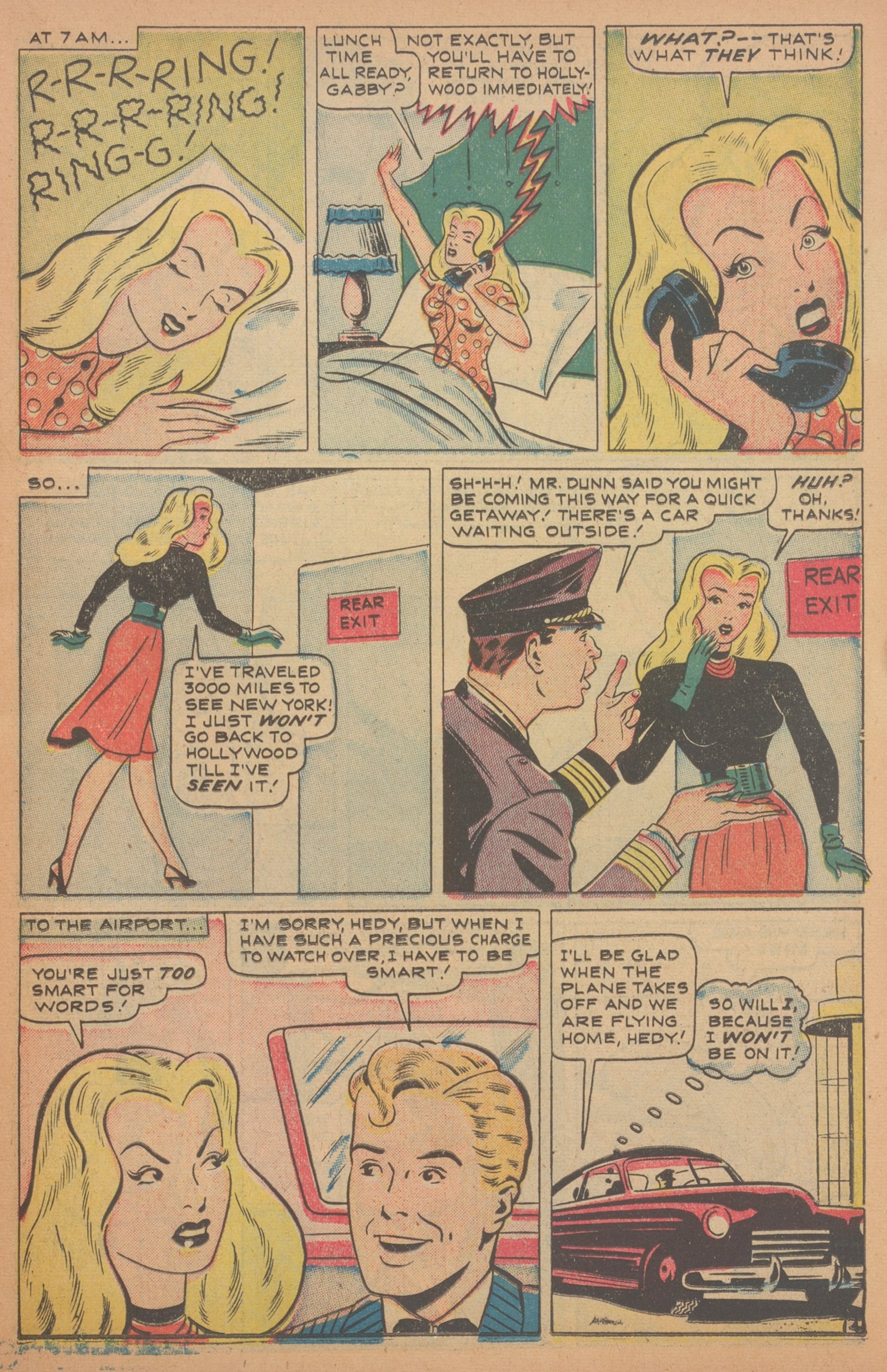 Read online Nellie The Nurse (1945) comic -  Issue #18 - 19