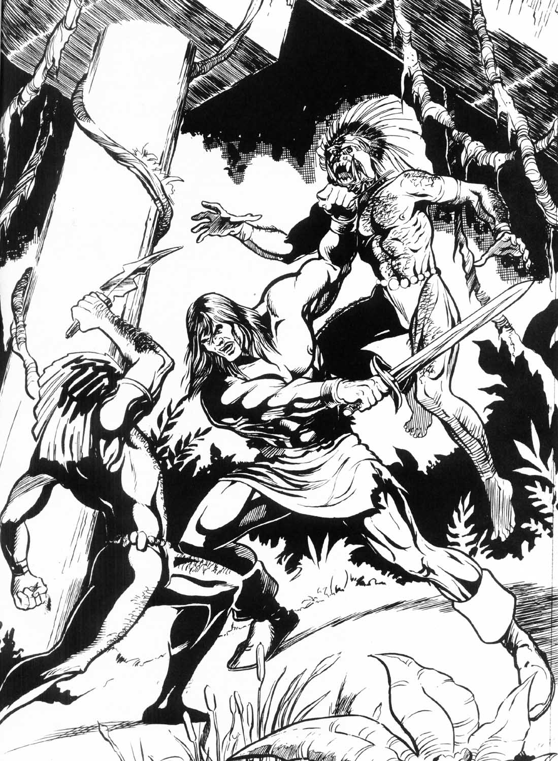 Read online The Savage Sword Of Conan comic -  Issue #230 - 62