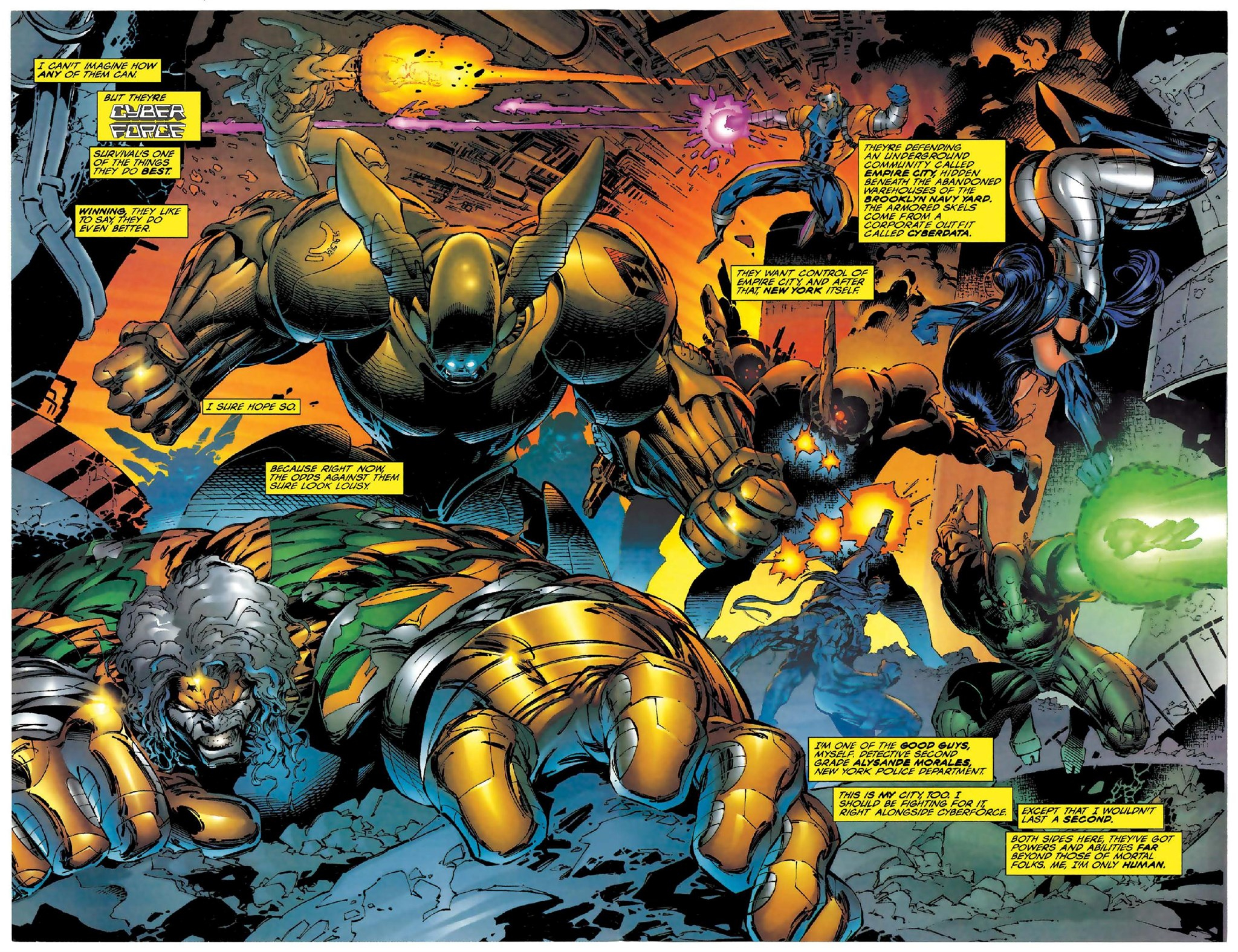 Read online Cyberforce (1992) comic -  Issue # _The Complete Cyberforce (Part 6) - 40