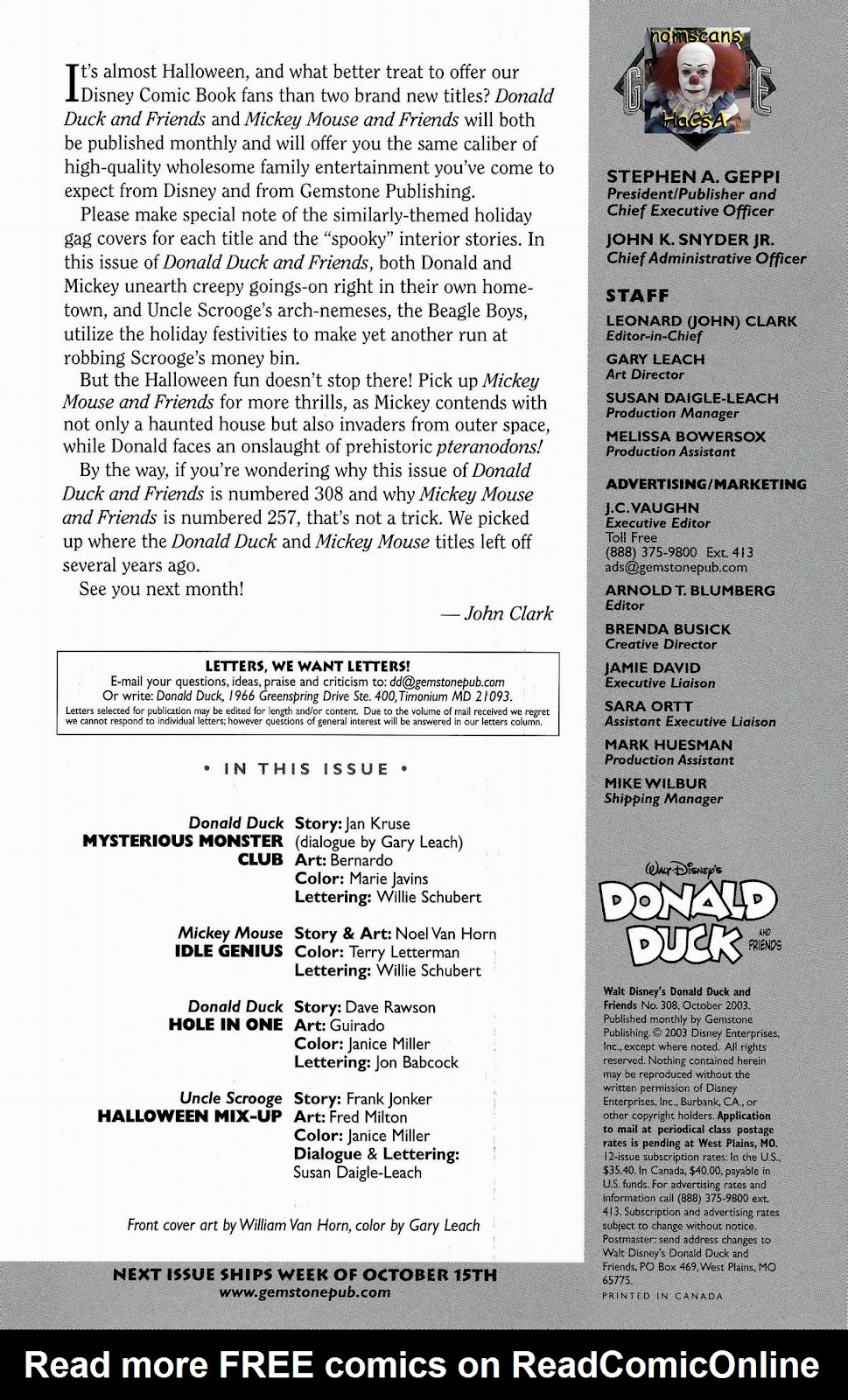 Walt Disney's Donald Duck and Friends issue 308 - Page 2