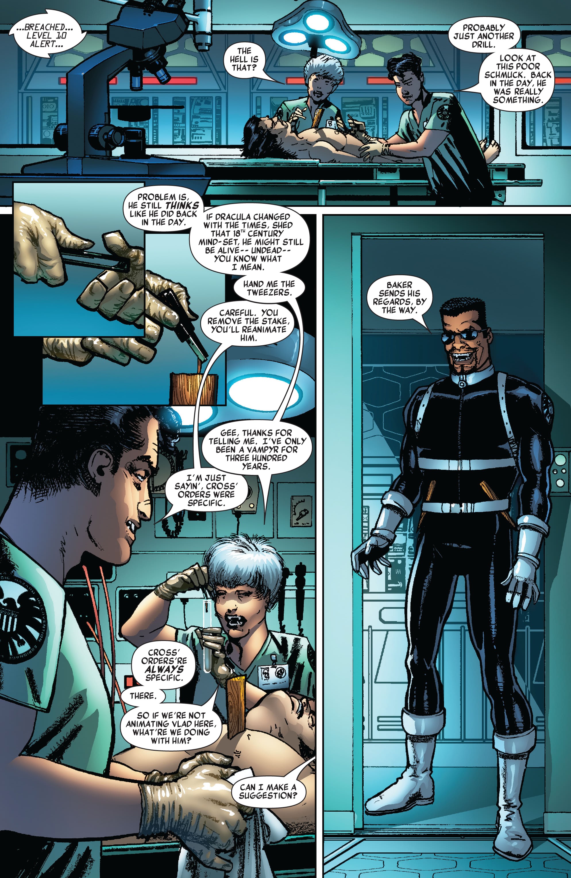 Read online Blade by Marc Guggenheim: The Complete Collection comic -  Issue # TPB (Part 1) - 17
