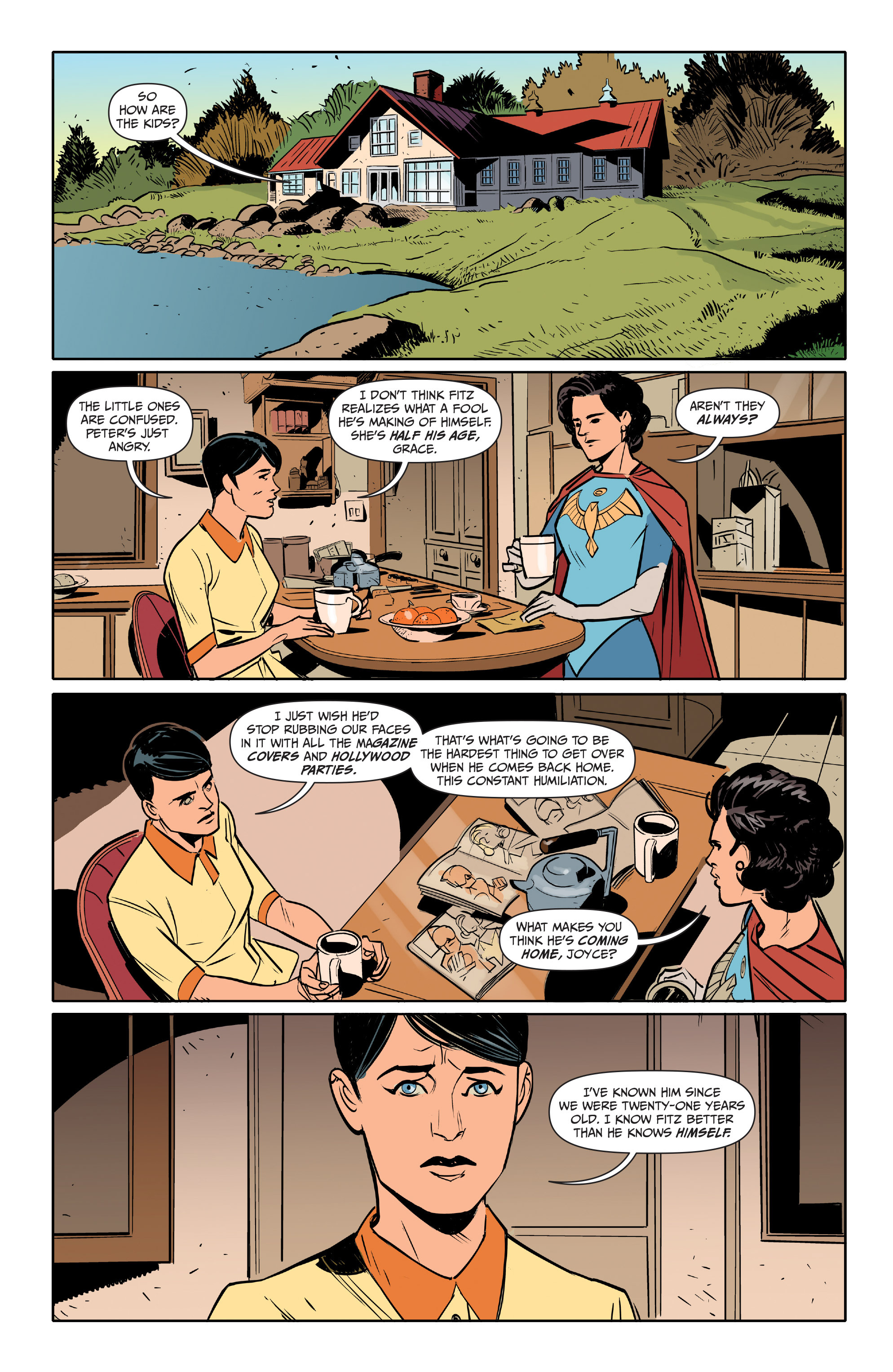 Read online Jupiter's Circle comic -  Issue #4 - 7