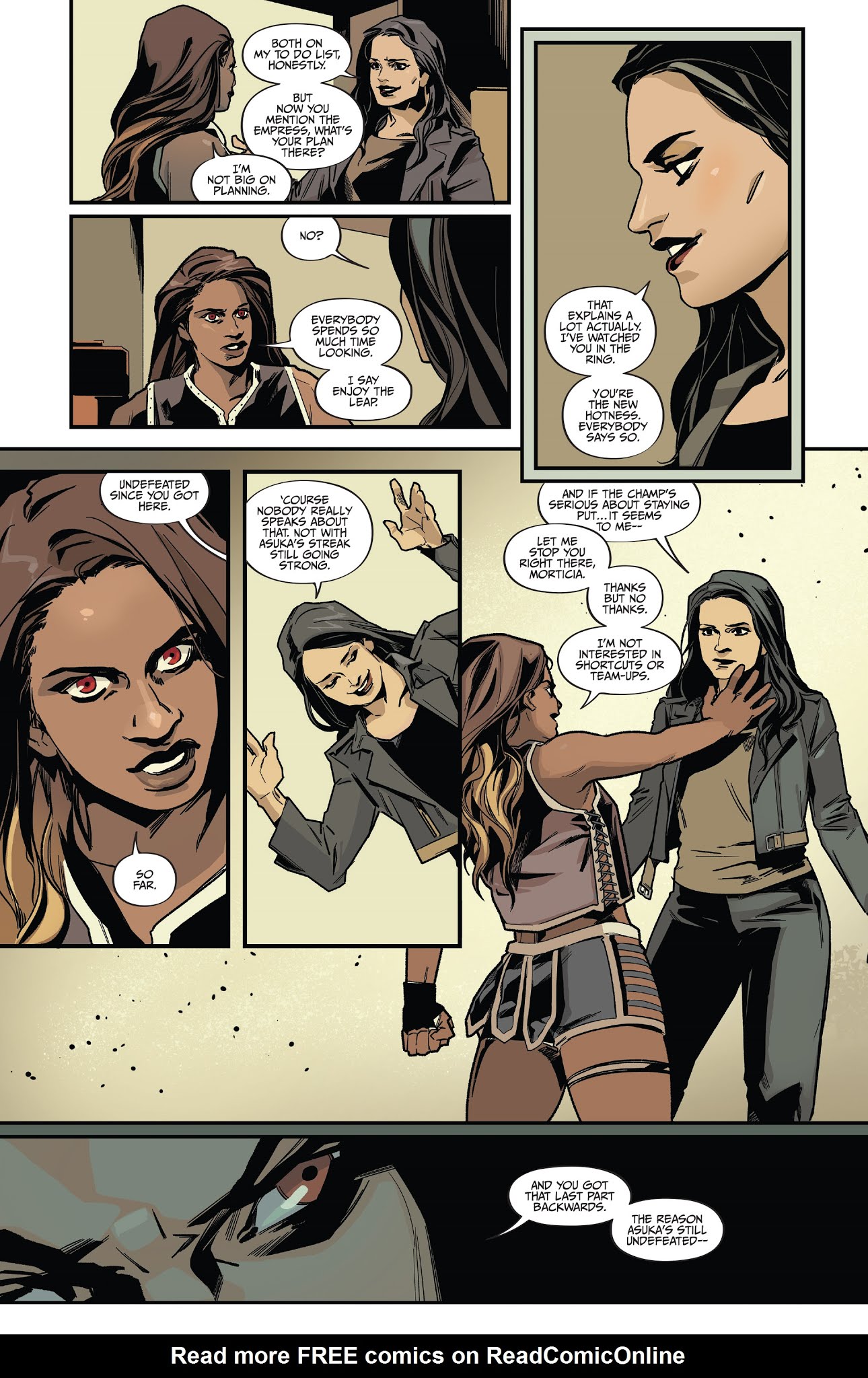 Read online WWE: NXT Takeover - Into the Fire comic -  Issue # Full - 12