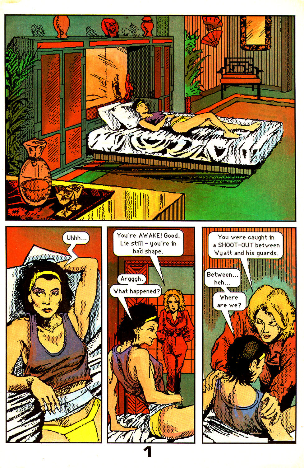 Read online Shatter comic -  Issue #3 - 3
