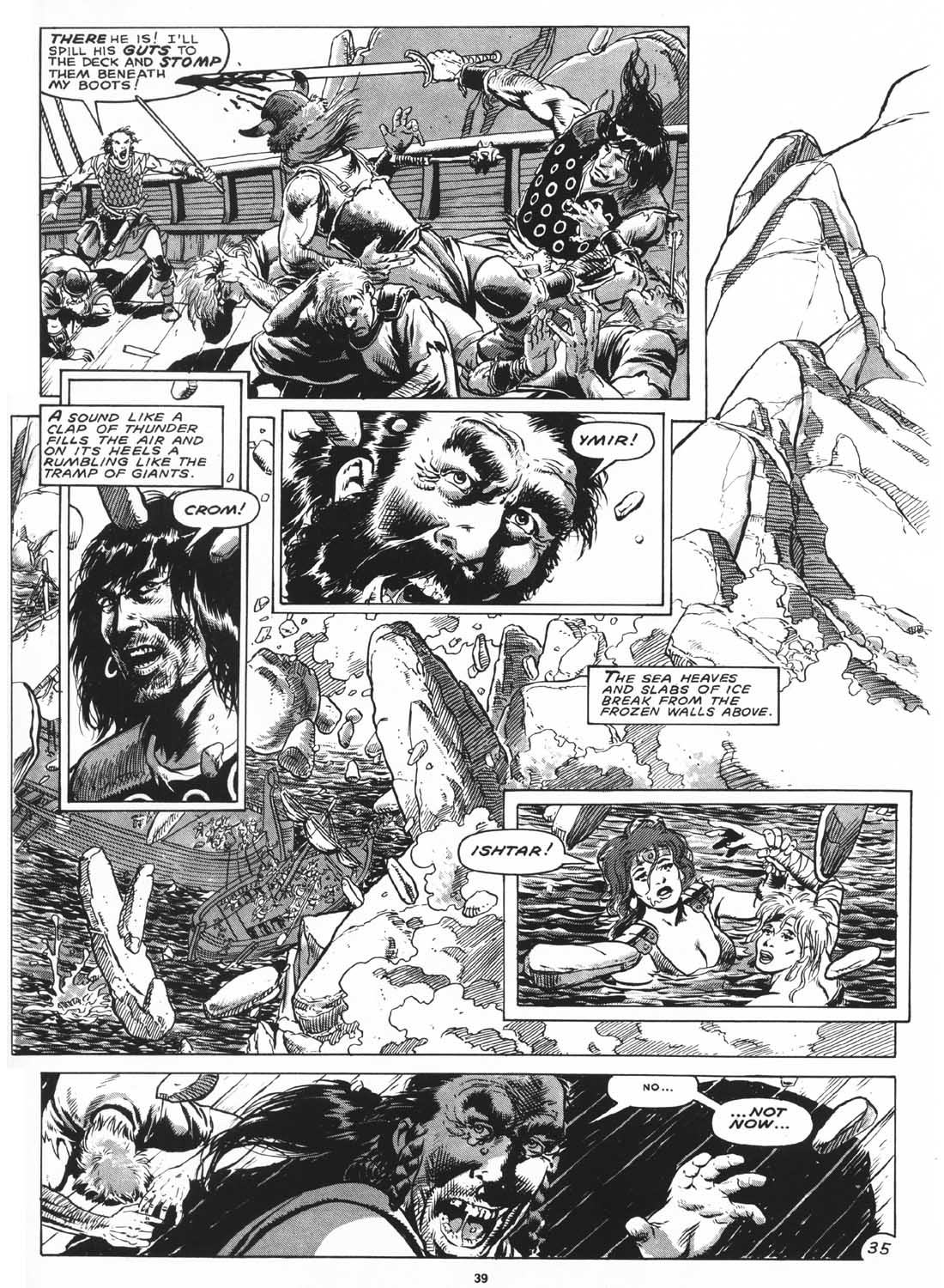 The Savage Sword Of Conan issue 170 - Page 41