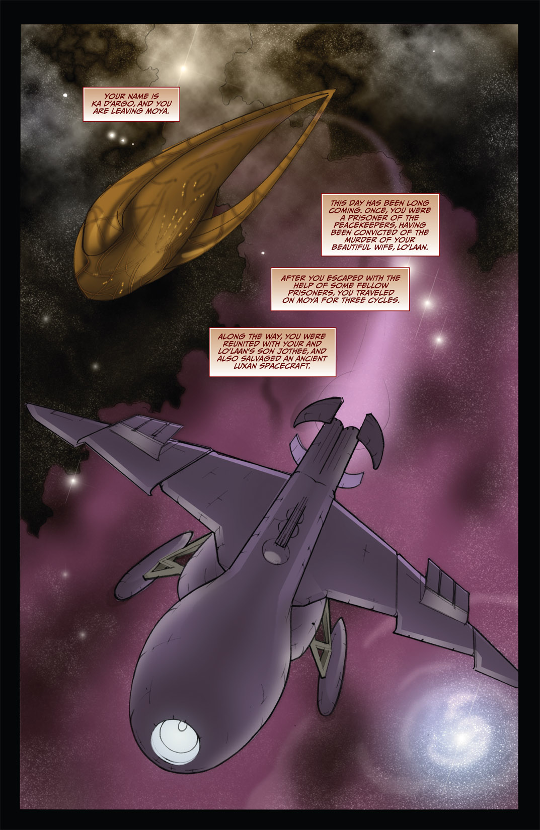 Read online Farscape: D'Argo's Trial comic -  Issue #1 - 4