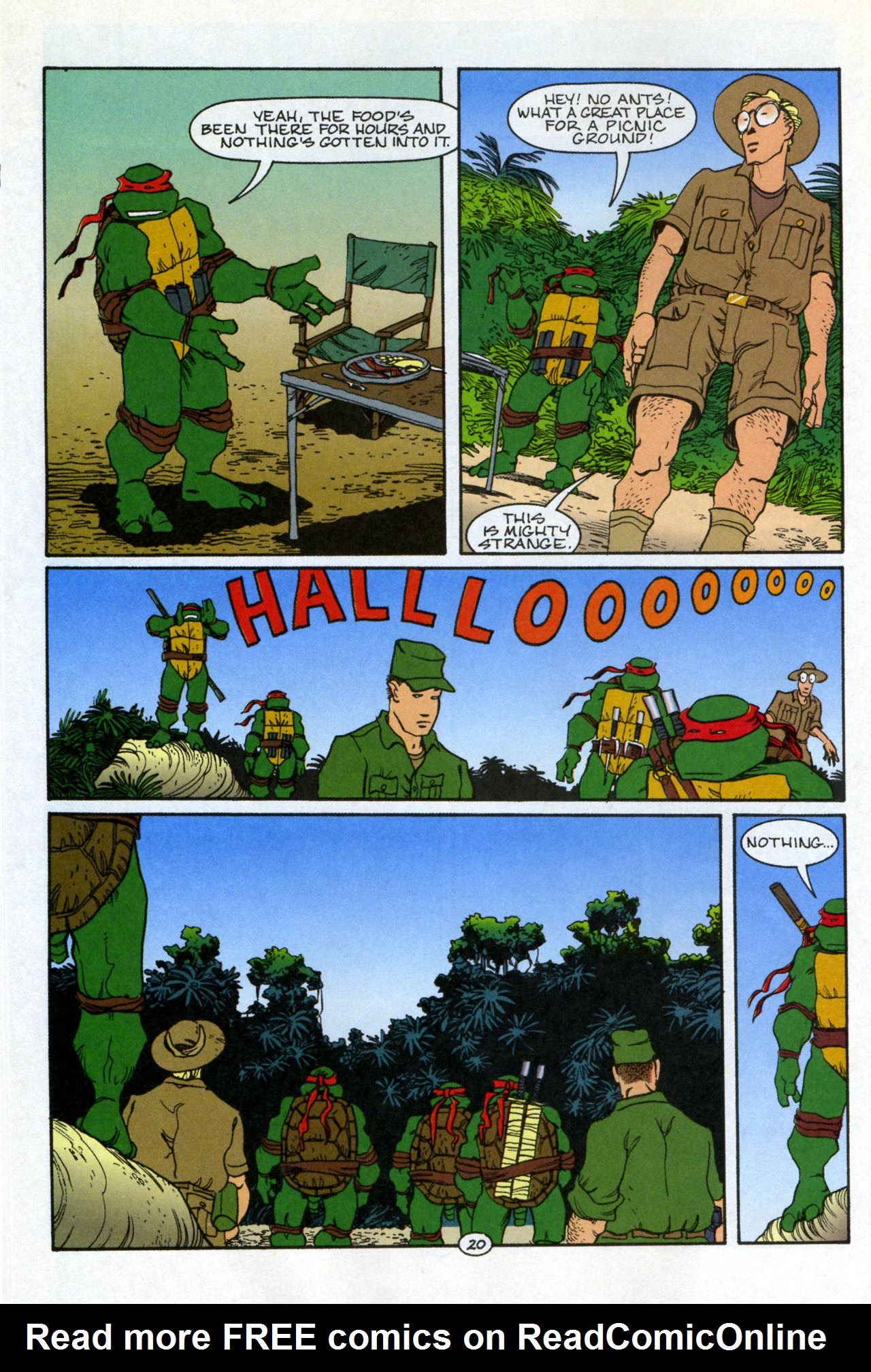 Read online Teenage Mutant Ninja Turtles/Flaming Carrot Crossover comic -  Issue #1 - 21