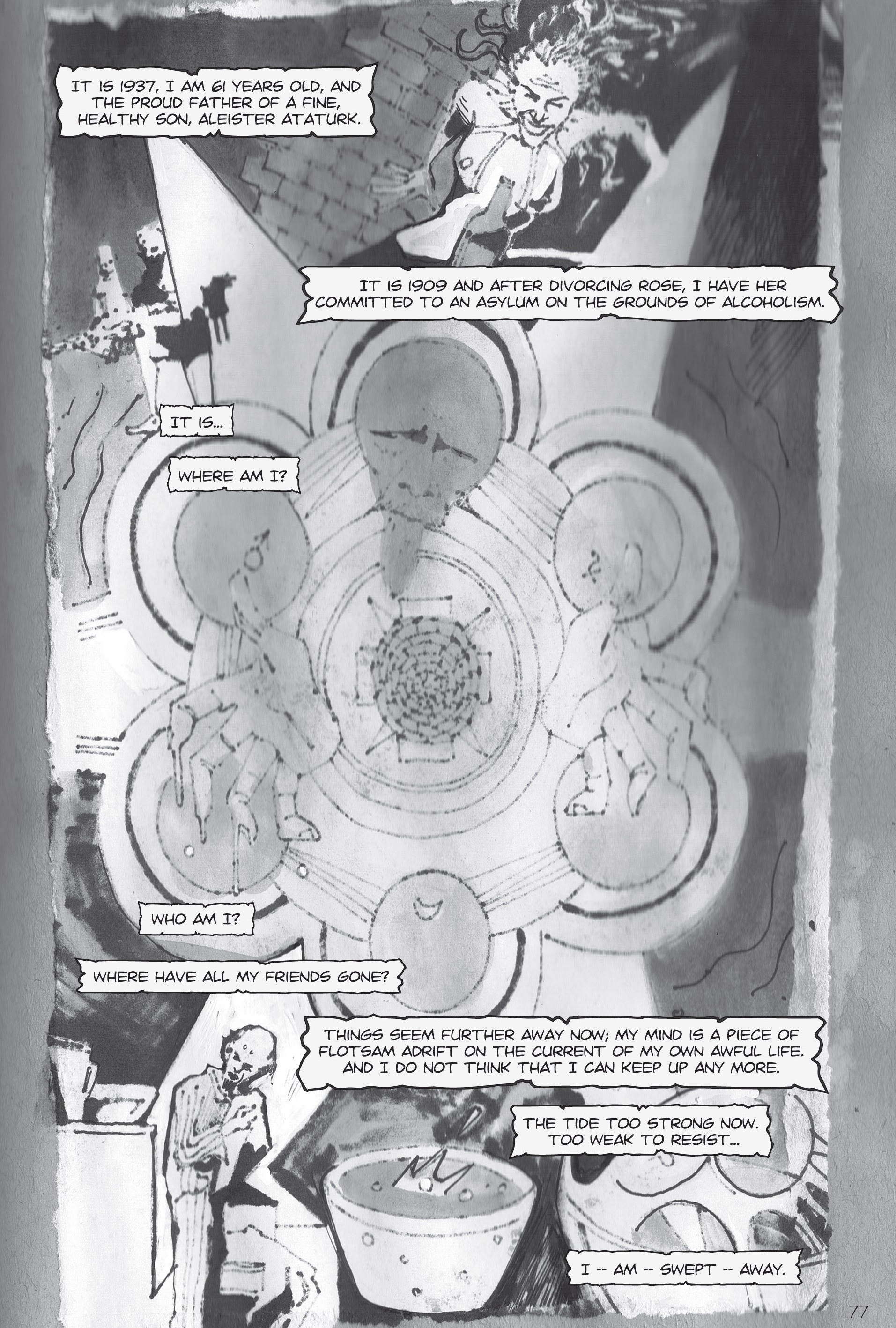 Read online Aleister Crowley: Wandering the Waste comic -  Issue # TPB - 86