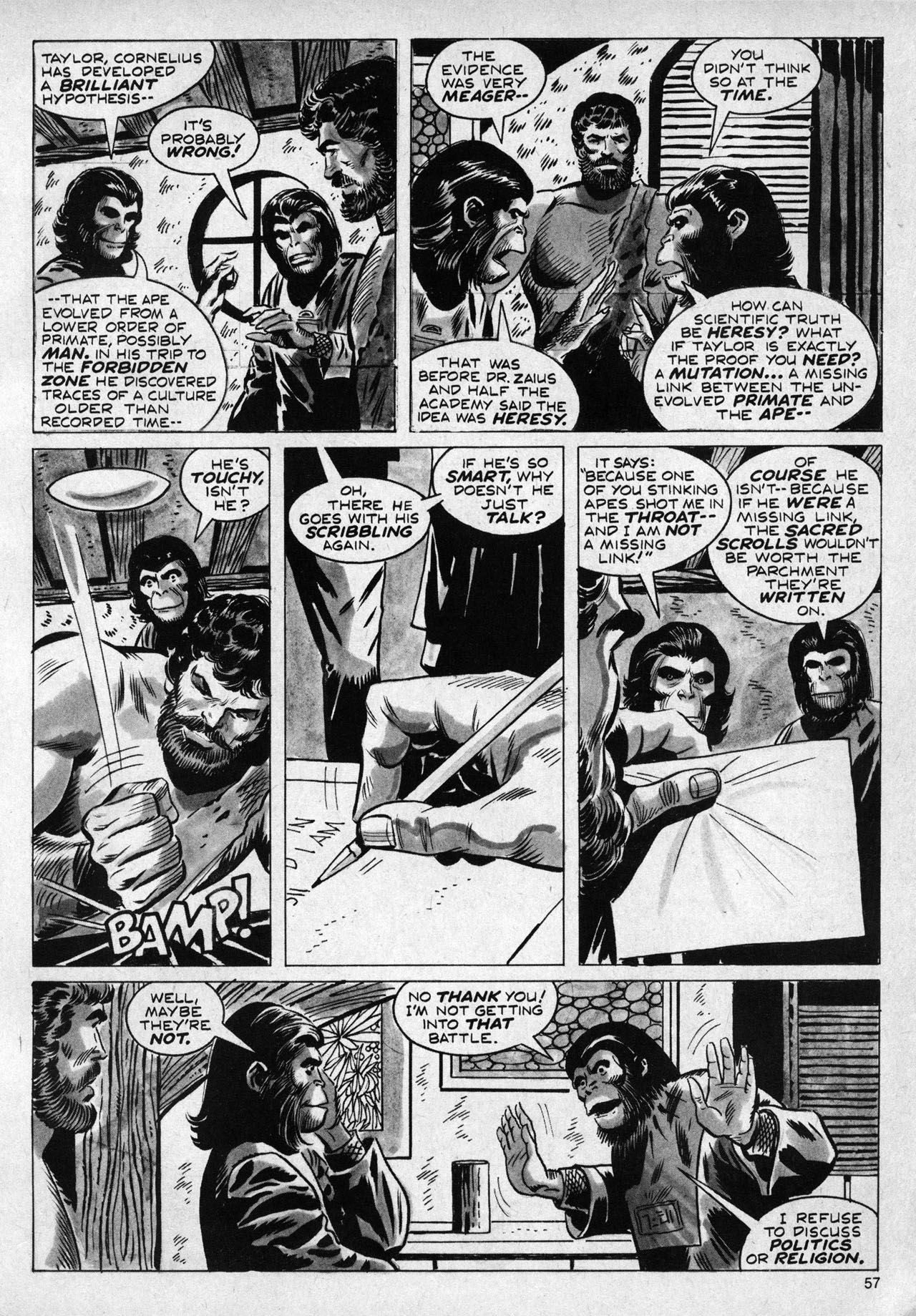 Read online Planet of the Apes comic -  Issue #3 - 55