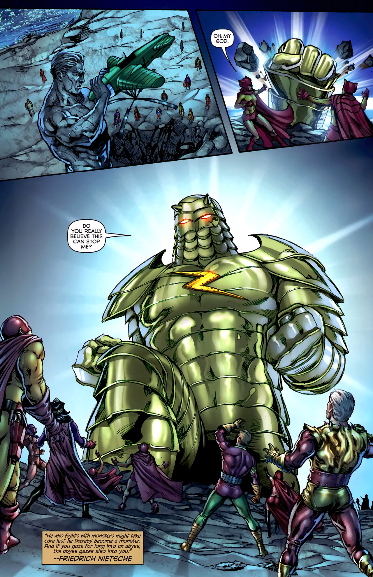 Read online Project Superpowers: Chapter Two comic -  Issue #10 - 23