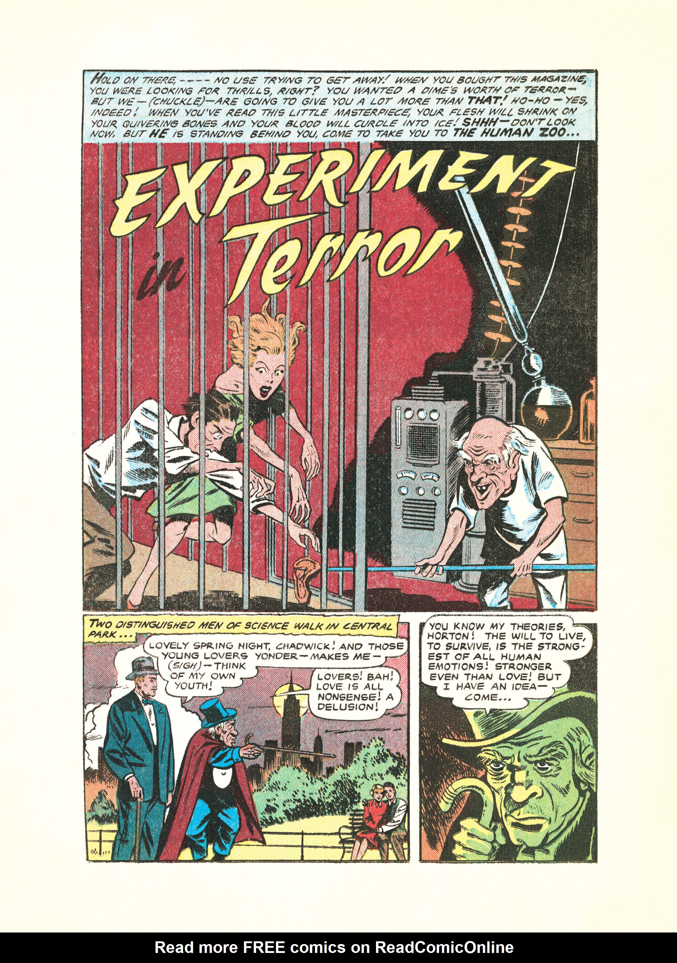 Read online Four Color Fear: Forgotten Horror Comics of the 1950s comic -  Issue # TPB (Part 3) - 14