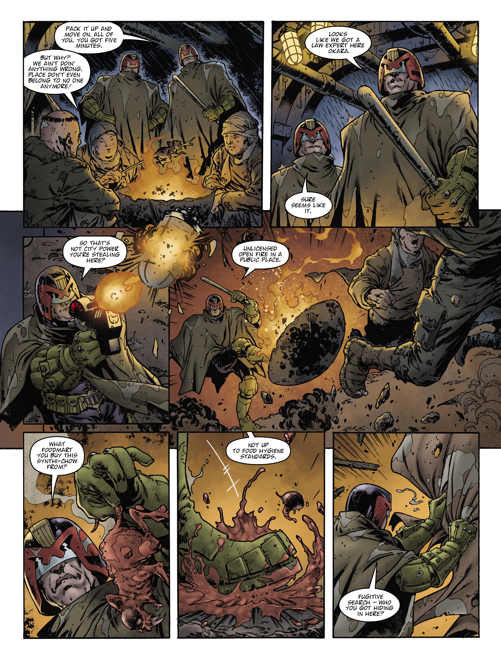 Read online Judge Dredd Megazine (Vol. 5) comic -  Issue #431 - 6