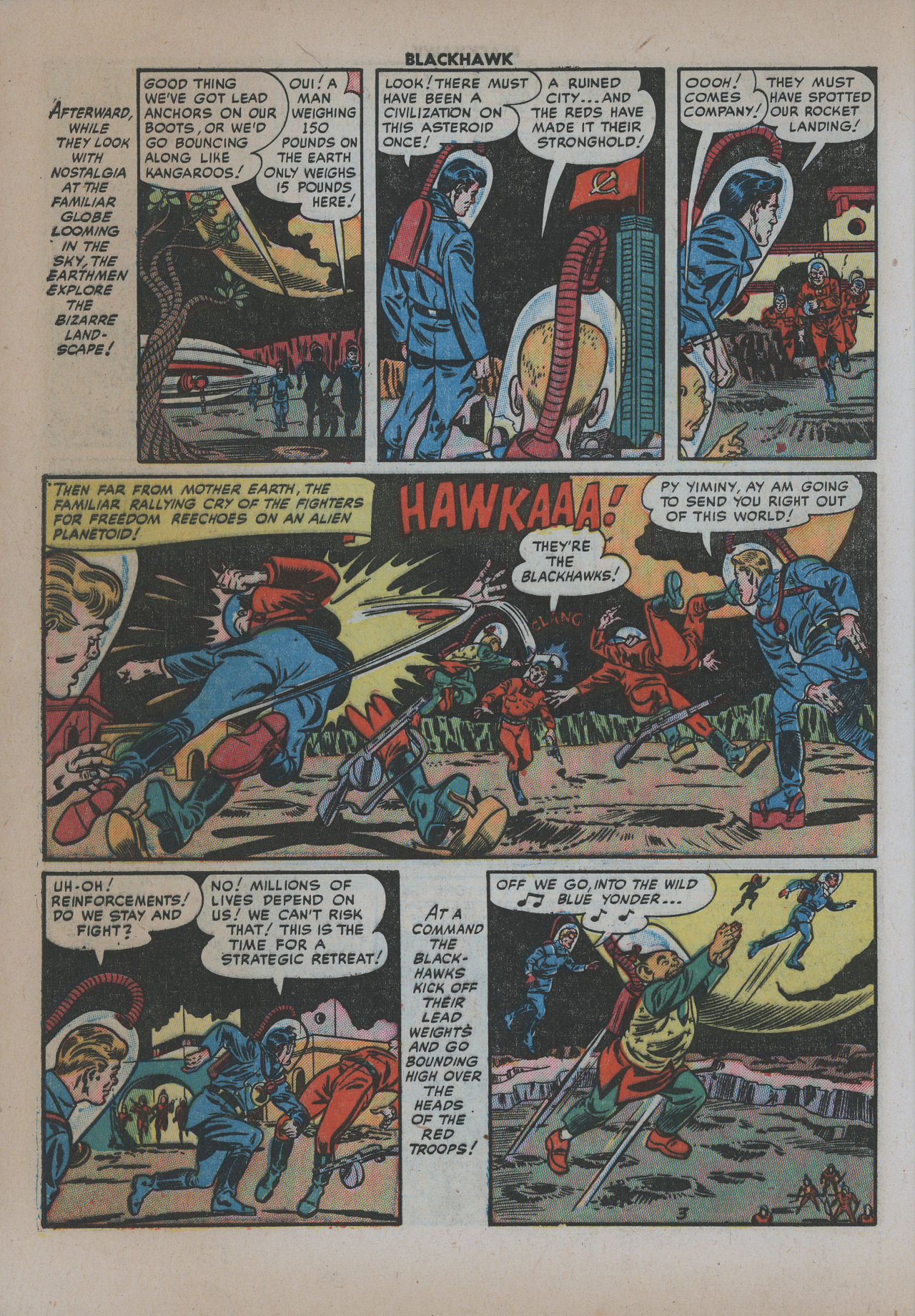 Read online Blackhawk (1957) comic -  Issue #59 - 28