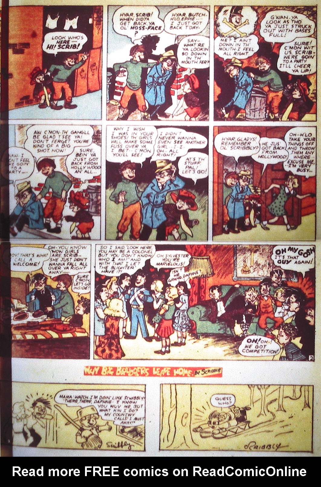 Read online Comic Cavalcade comic -  Issue #1 - 80