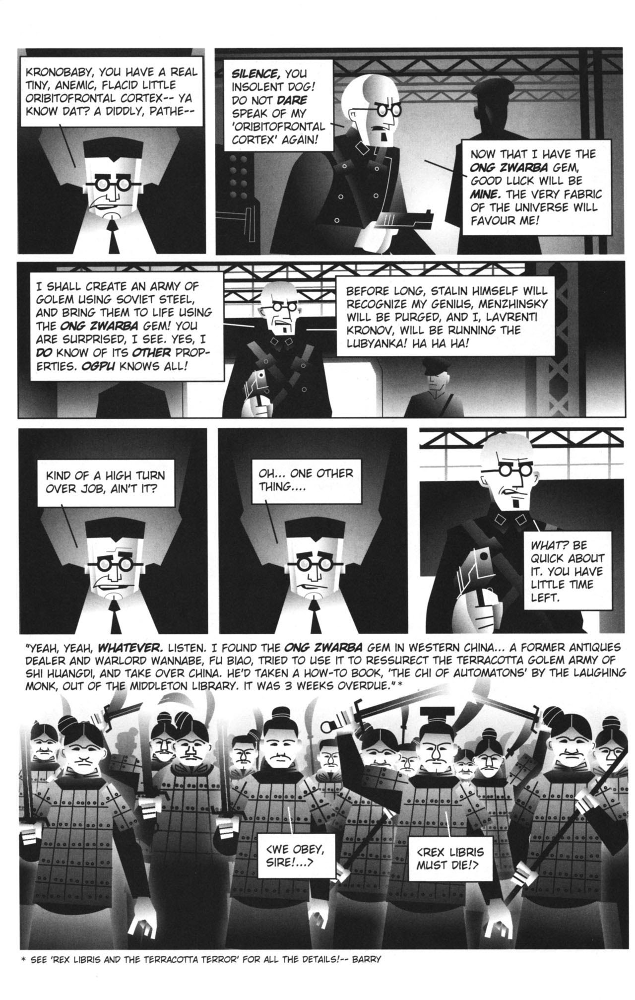 Read online Rex Libris comic -  Issue #9 - 9