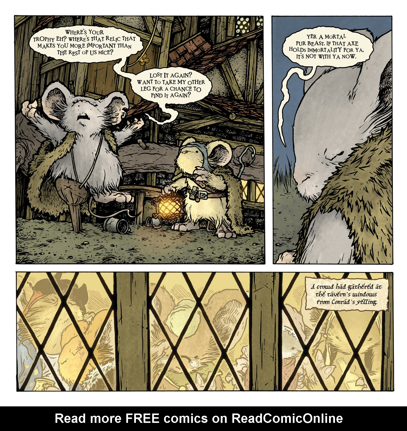 Read online Mouse Guard: The Black Axe comic -  Issue #6 - 20