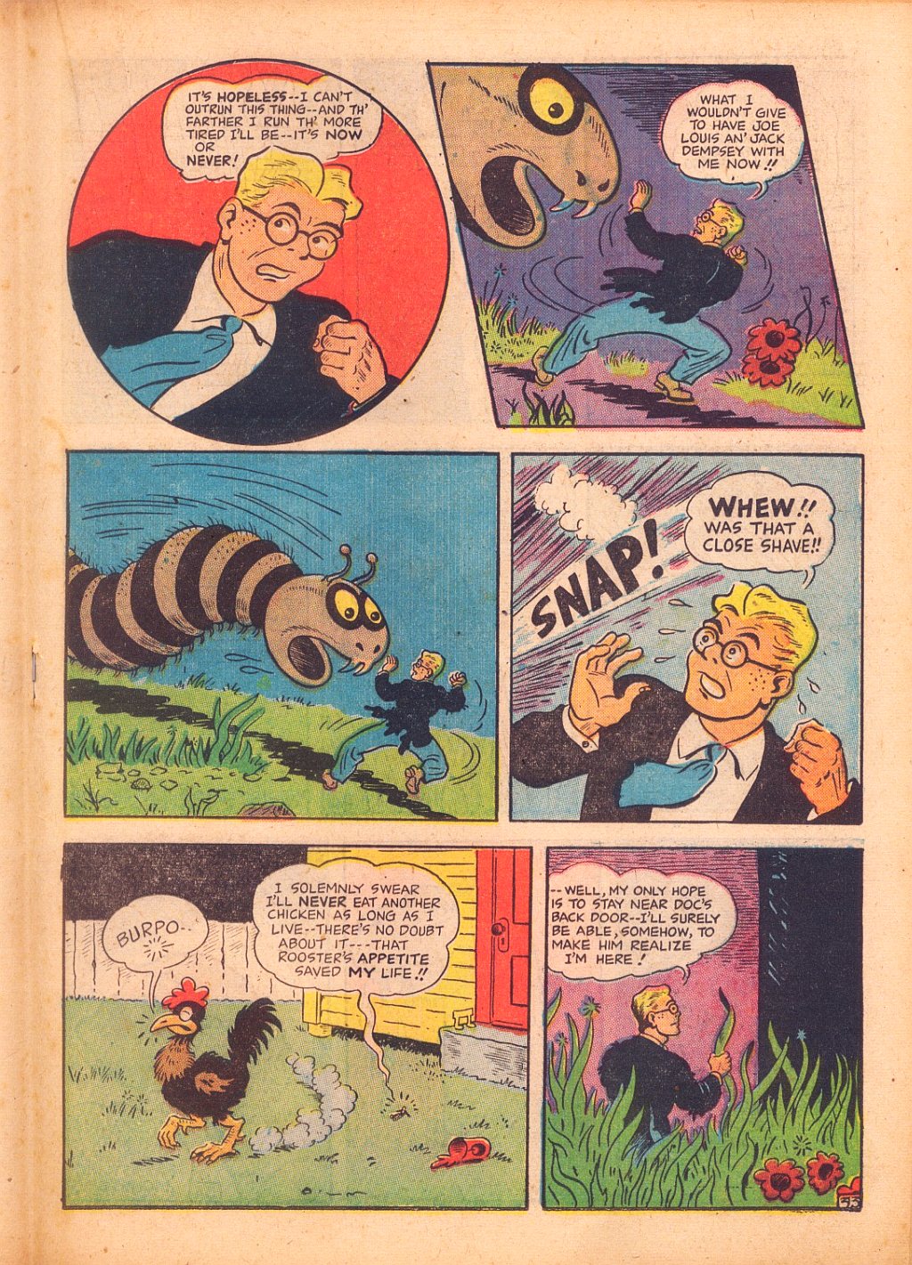 Read online Sparky Watts comic -  Issue #3 - 35
