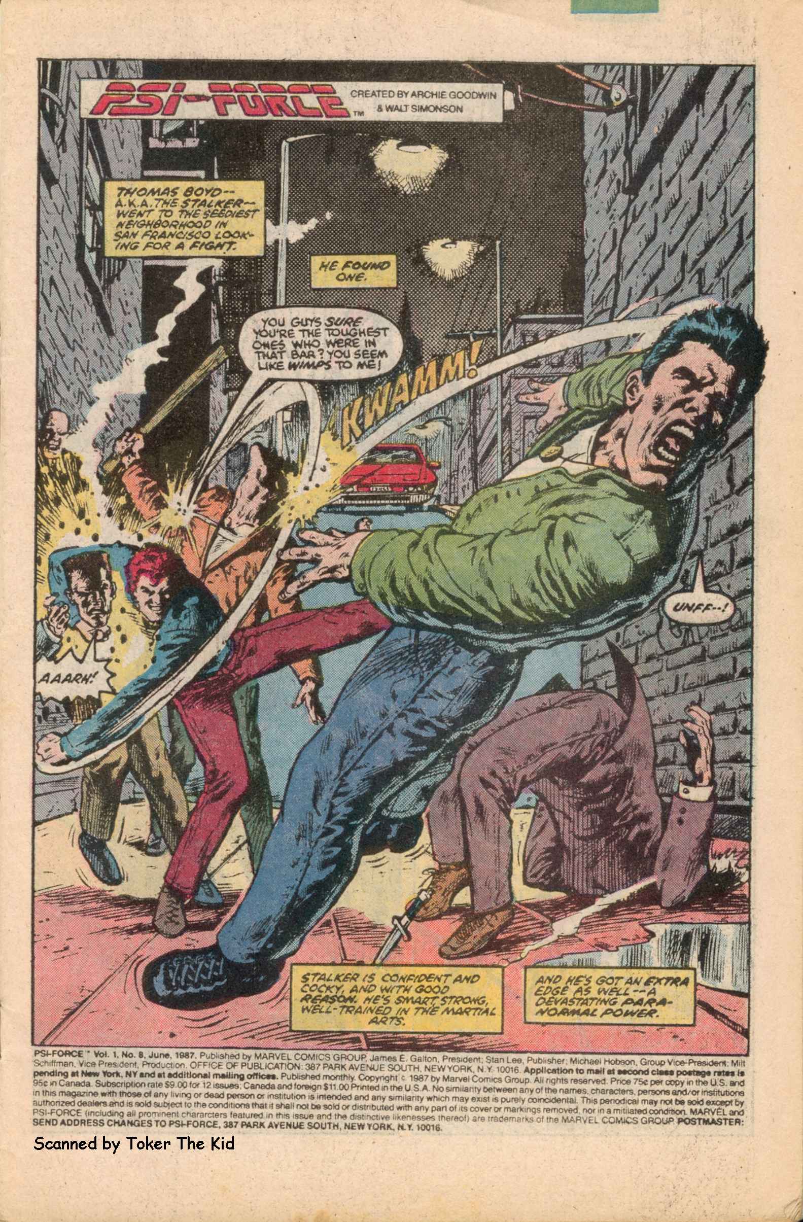 Read online Psi-Force comic -  Issue #8 - 2