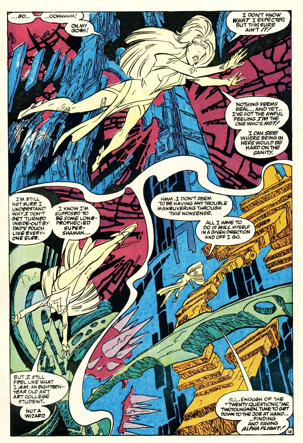 Read online Alpha Flight (1983) comic -  Issue #27 - 16