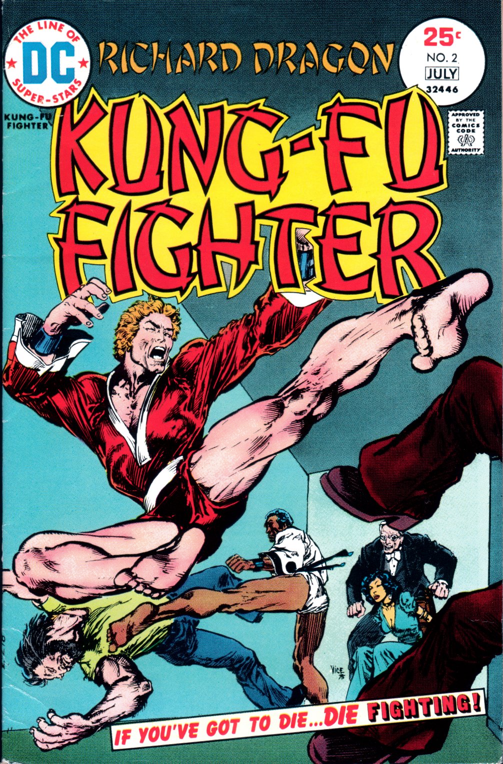 Read online Richard Dragon, Kung-Fu Fighter comic -  Issue #2 - 1