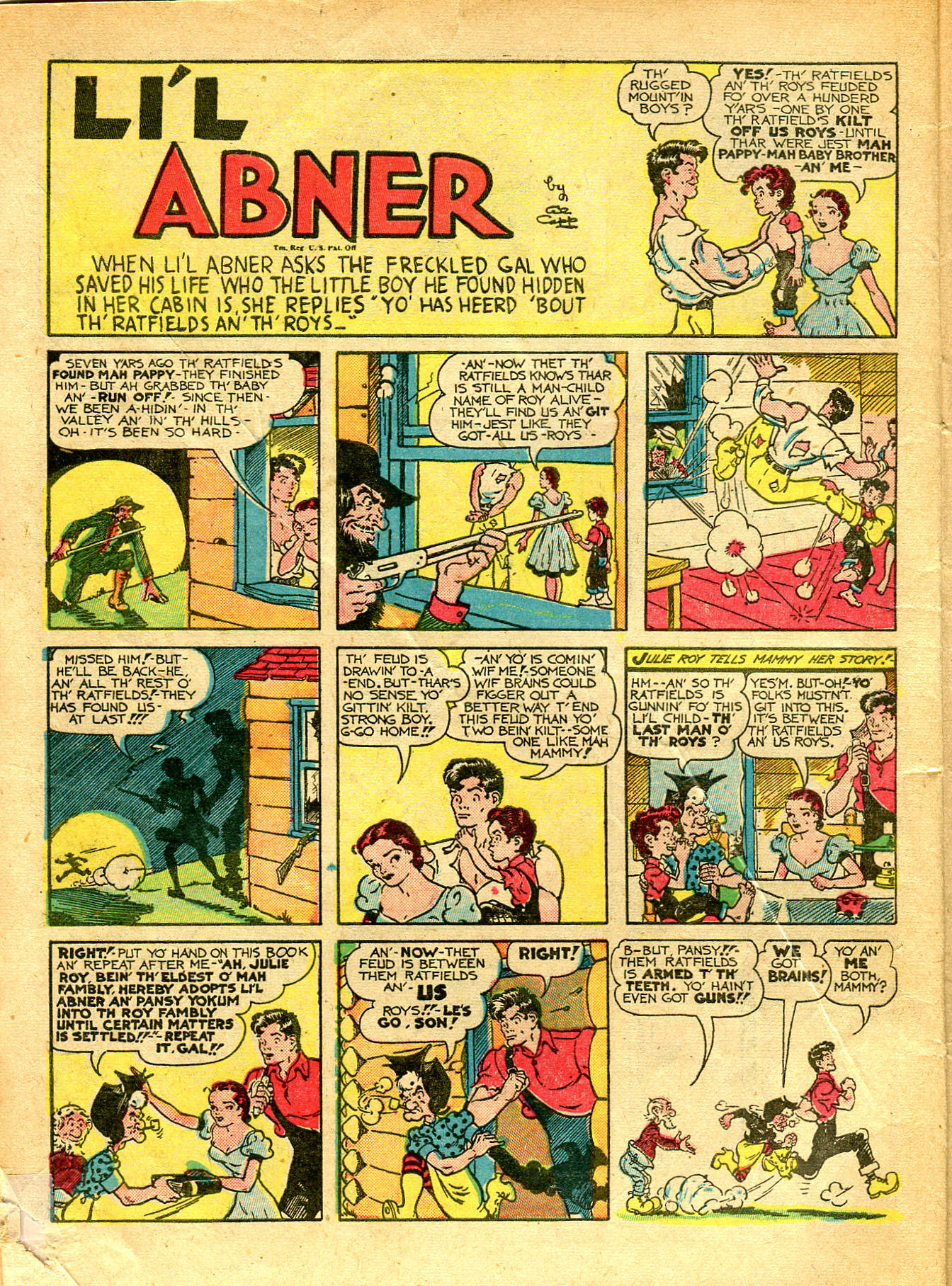 Read online Comics on Parade comic -  Issue #54 - 6