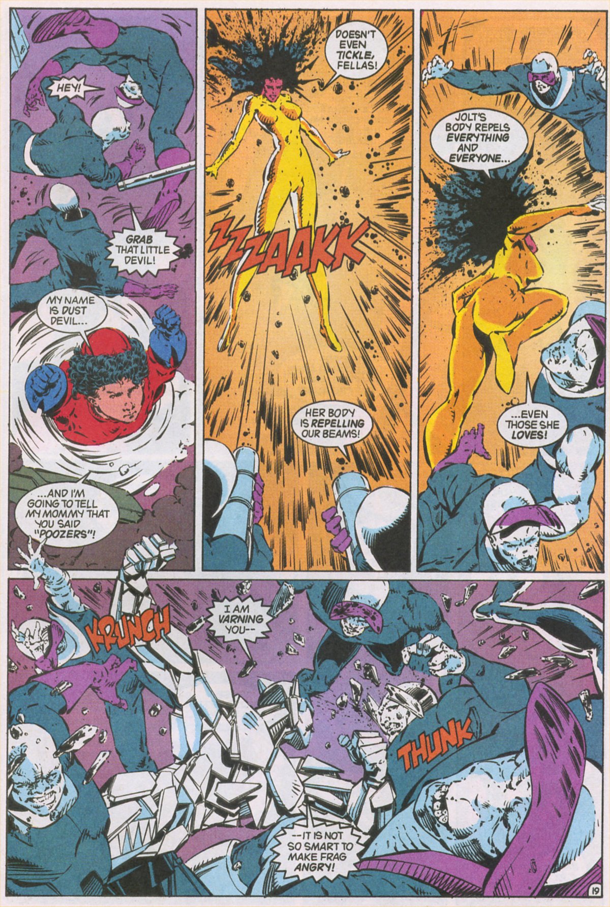 Read online Valor (1992) comic -  Issue #6 - 20