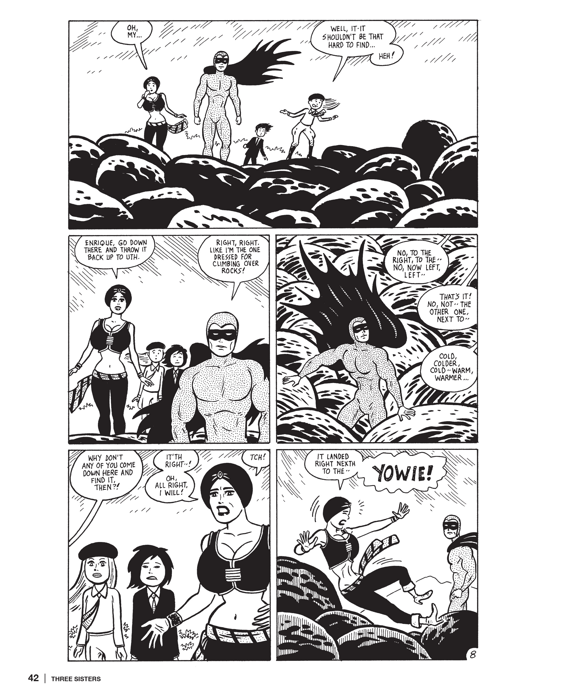 Read online Three Sisters: The Love and Rockets Library comic -  Issue # TPB (Part 1) - 42