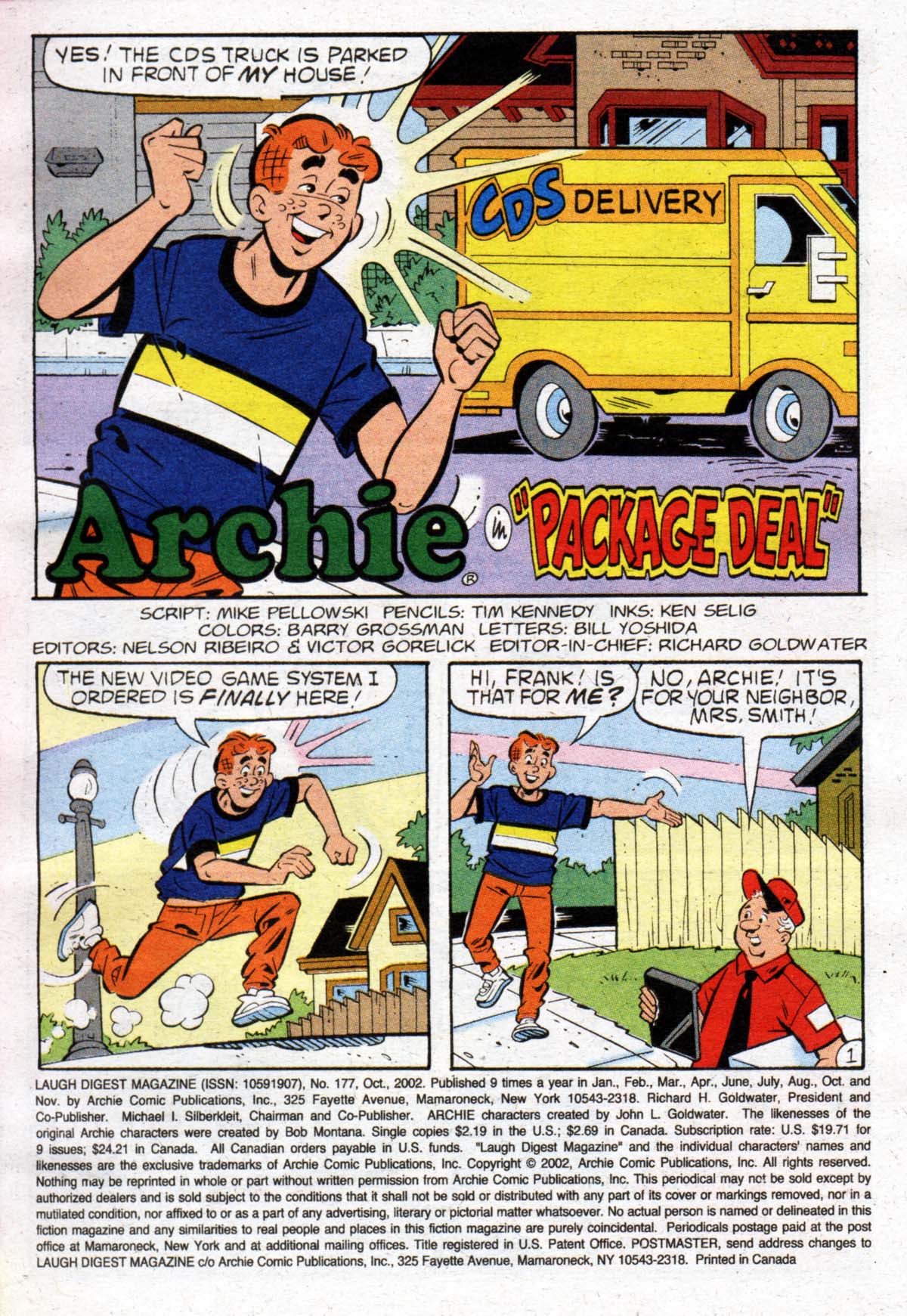 Read online Laugh Comics Digest comic -  Issue #177 - 2