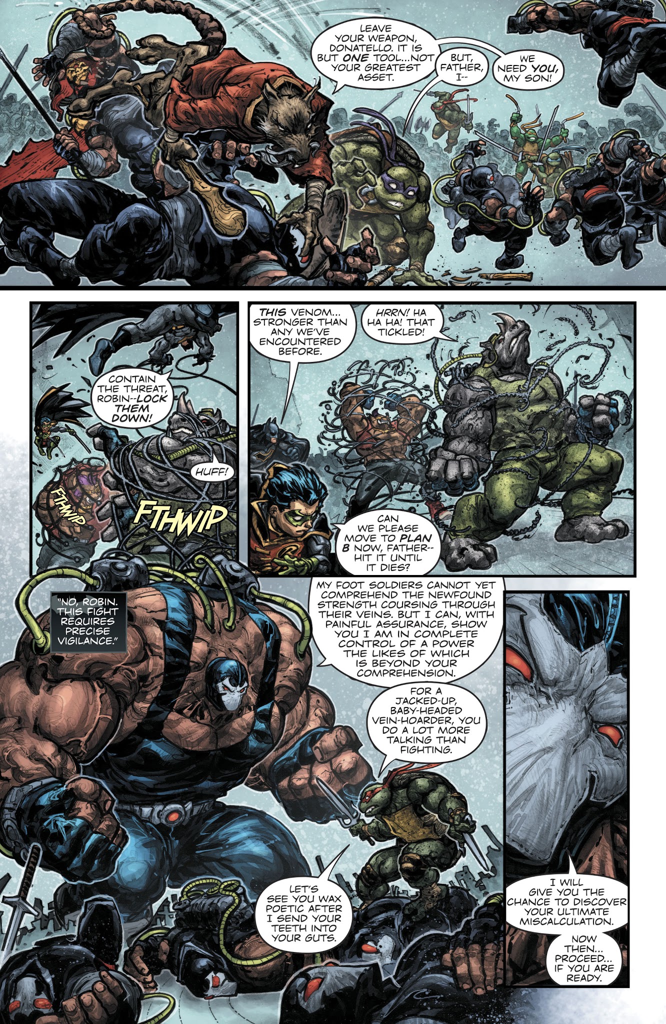 Read online Batman/Teenage Mutant Ninja Turtles II comic -  Issue #4 - 8