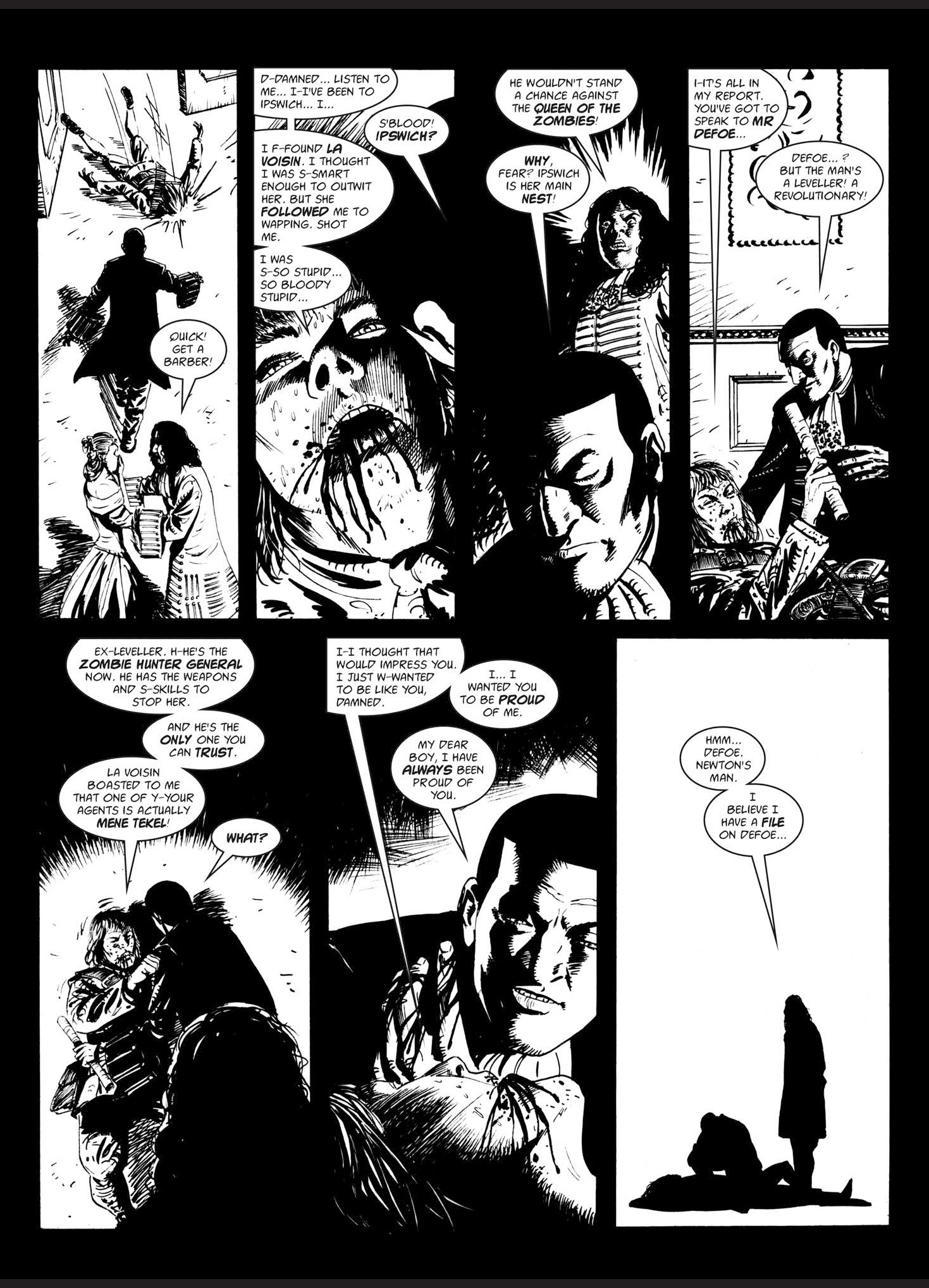 Read online Defoe comic -  Issue # TPB 1 - 92