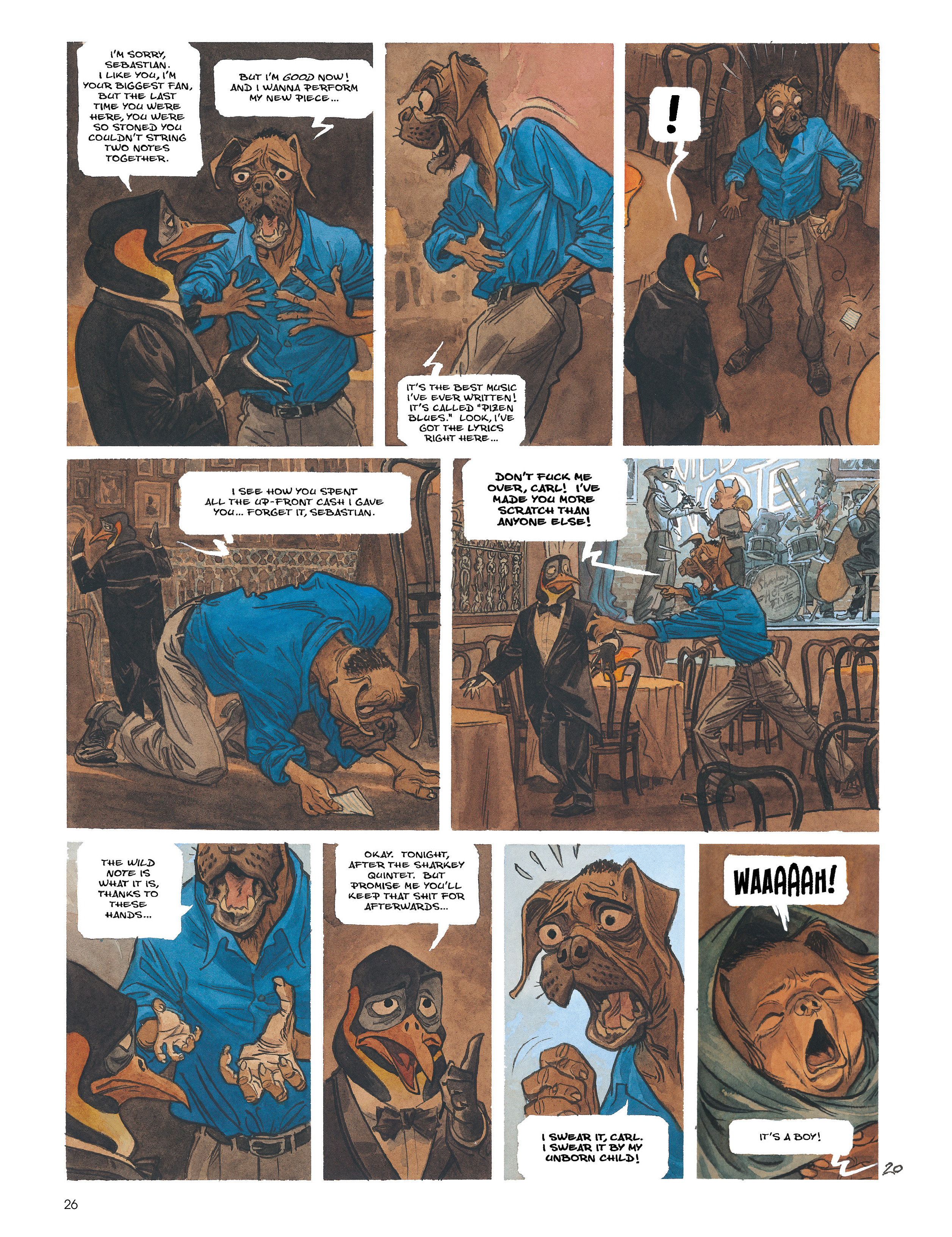 Read online Blacksad: A Silent Hell comic -  Issue # TPB - 27