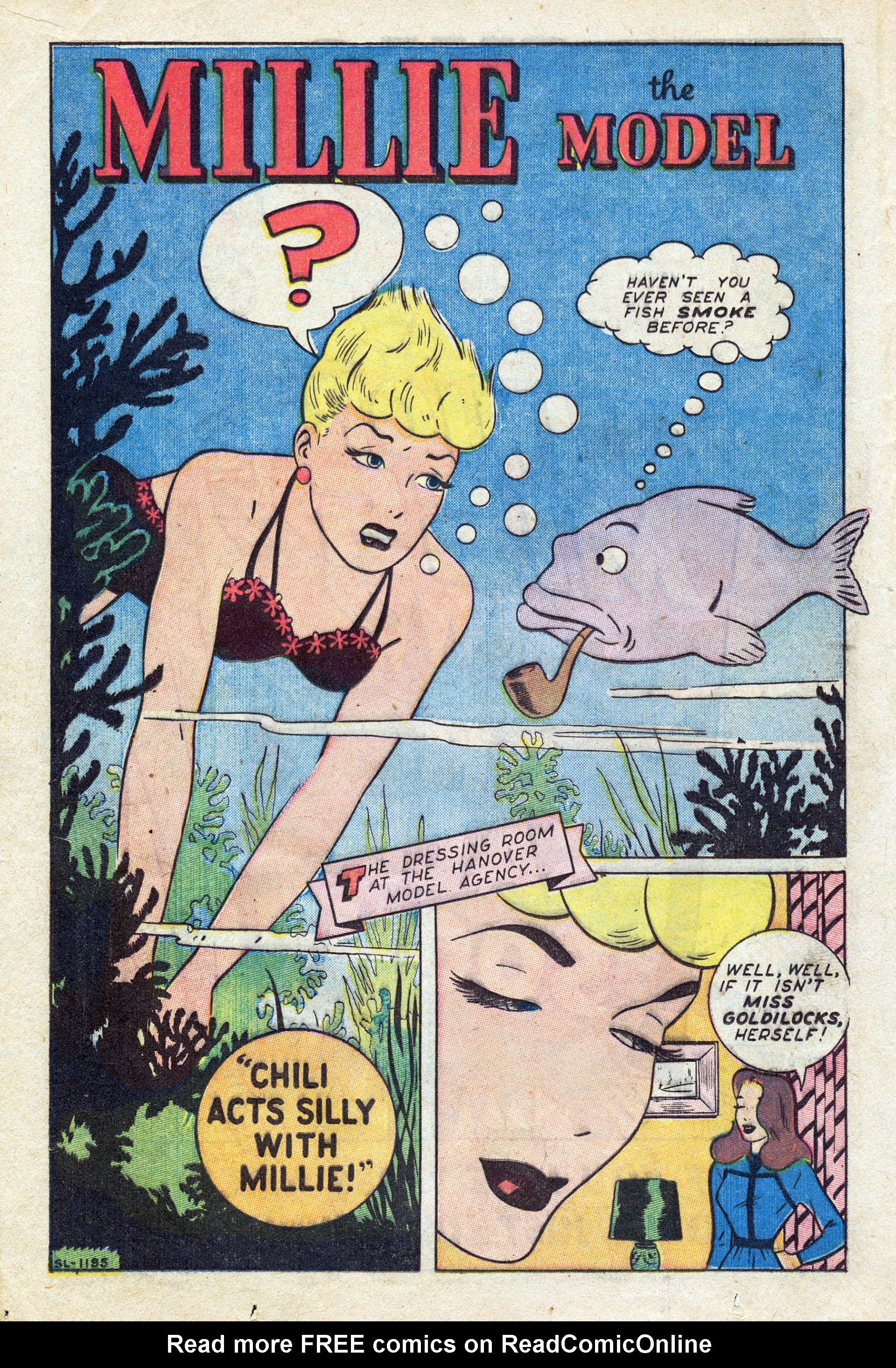 Read online Millie the Model comic -  Issue #5 - 16