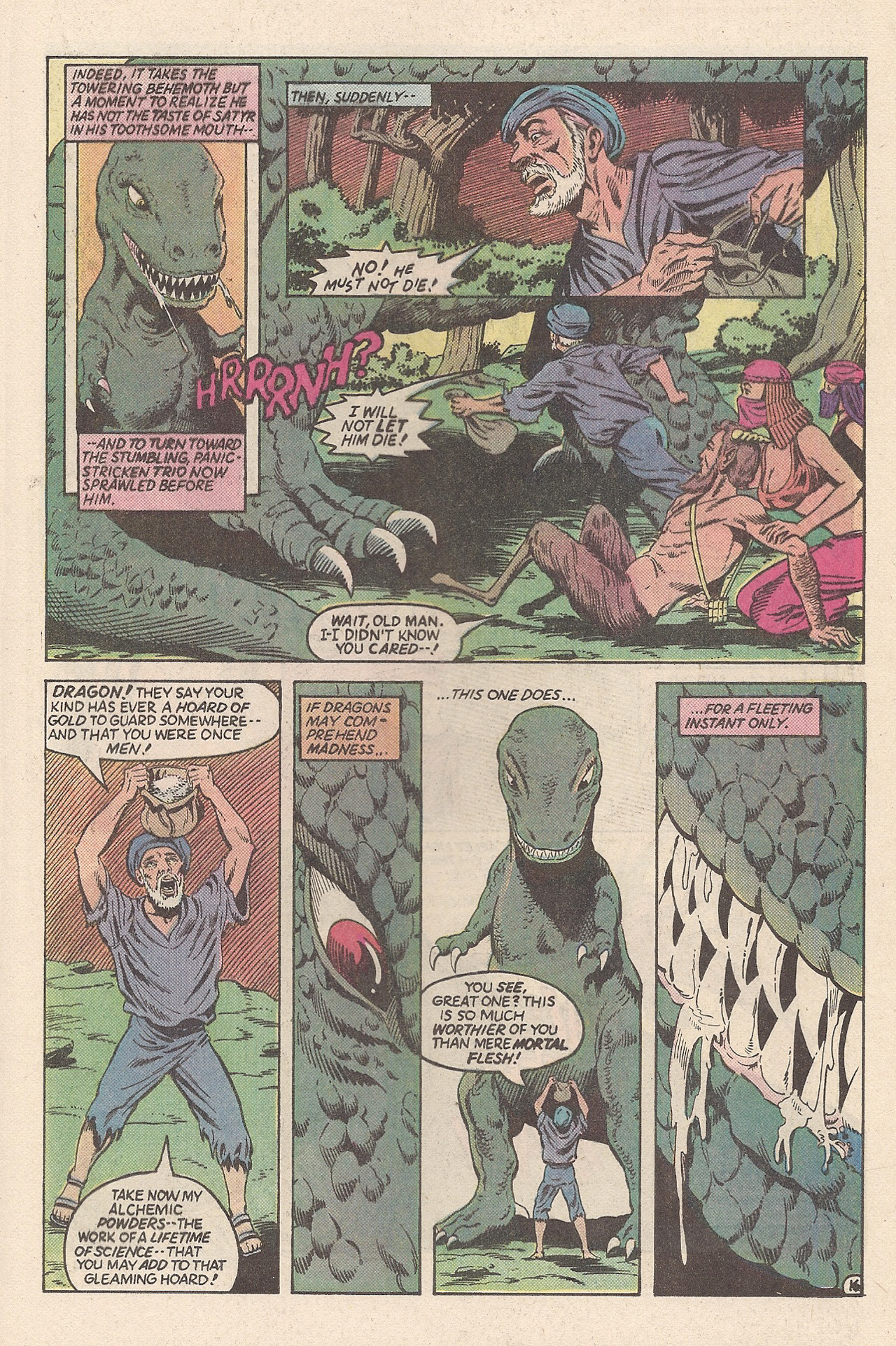 Read online Arak Son of Thunder comic -  Issue #32 - 21