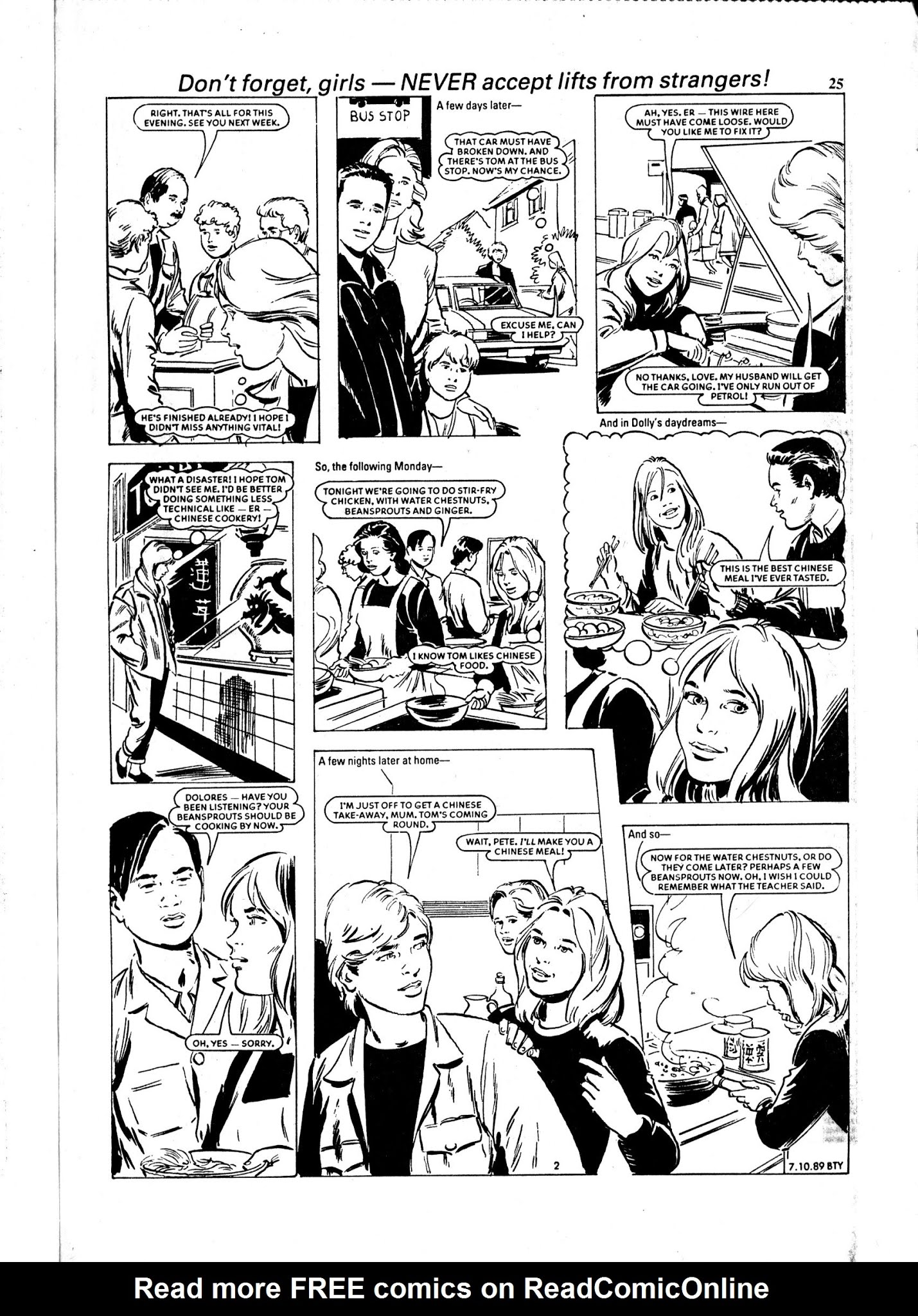 Read online Bunty comic -  Issue #1656 - 25