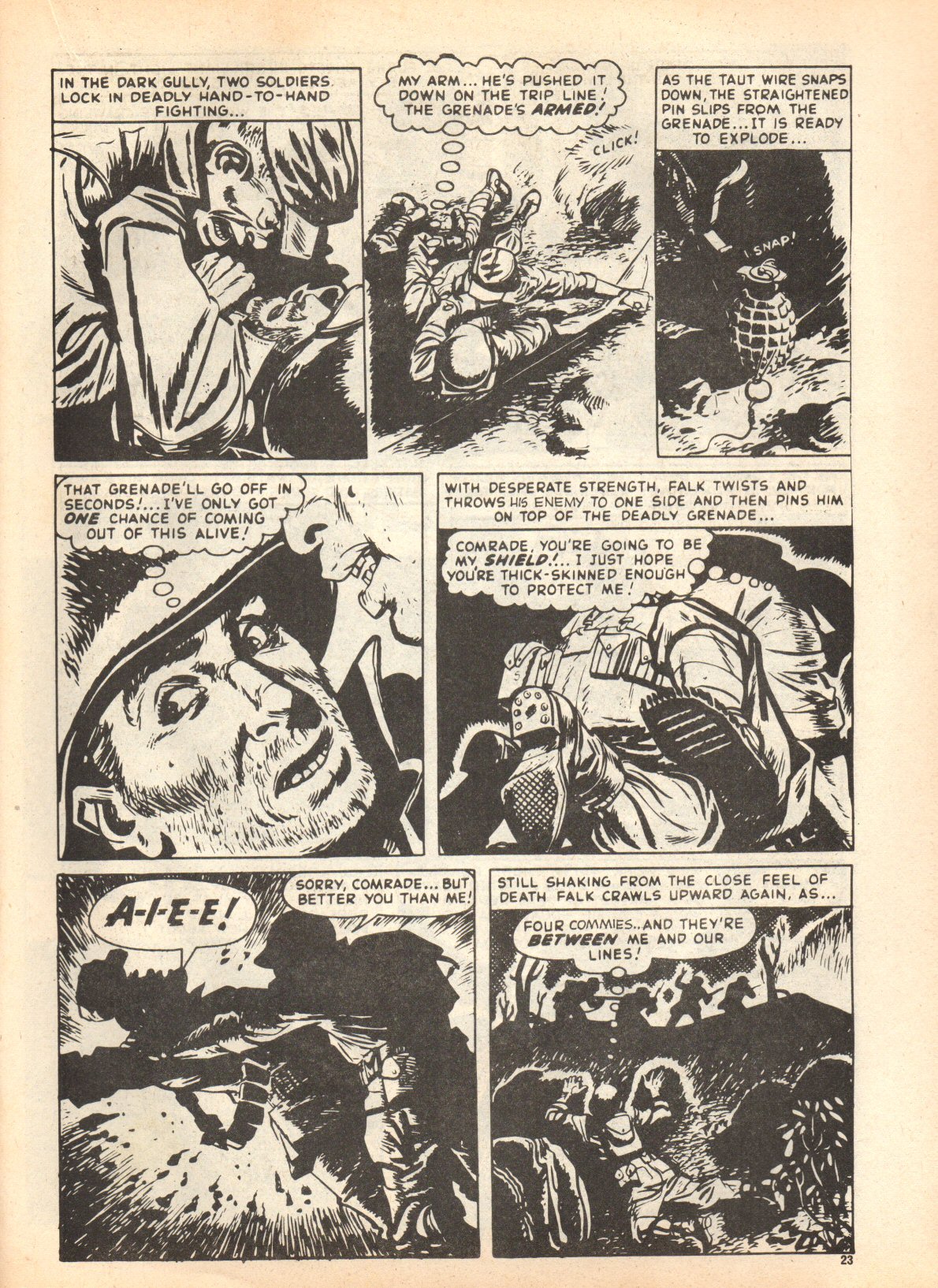 Read online Fury (1977) comic -  Issue #11 - 23