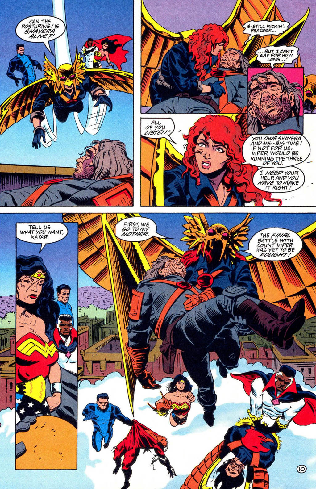 Hawkman (1993) Issue #6 #9 - English 11