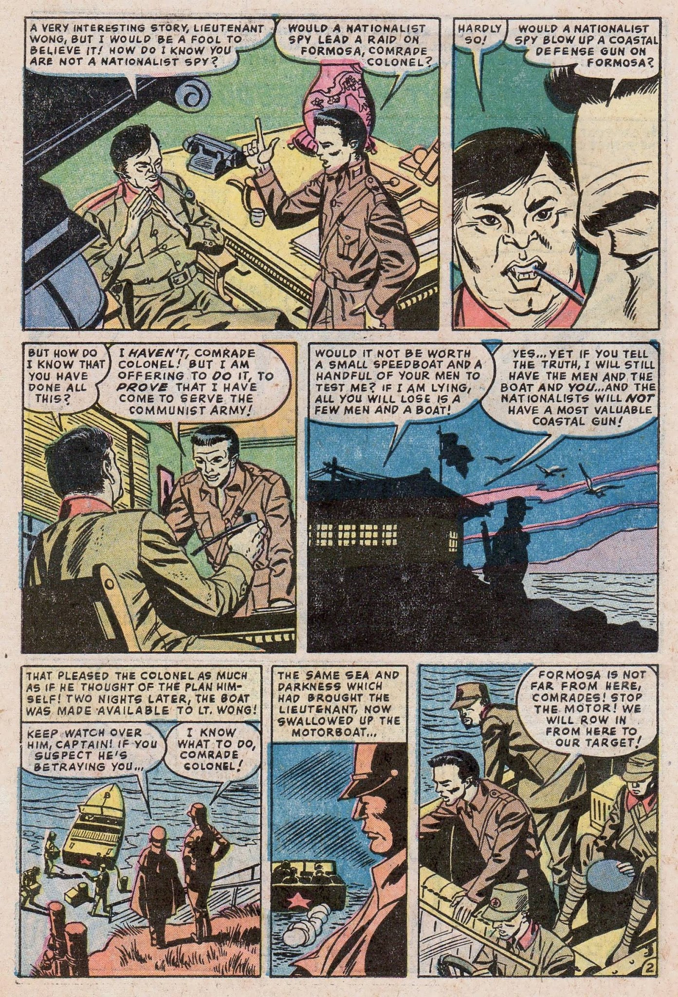 Read online War Comics comic -  Issue #43 - 30