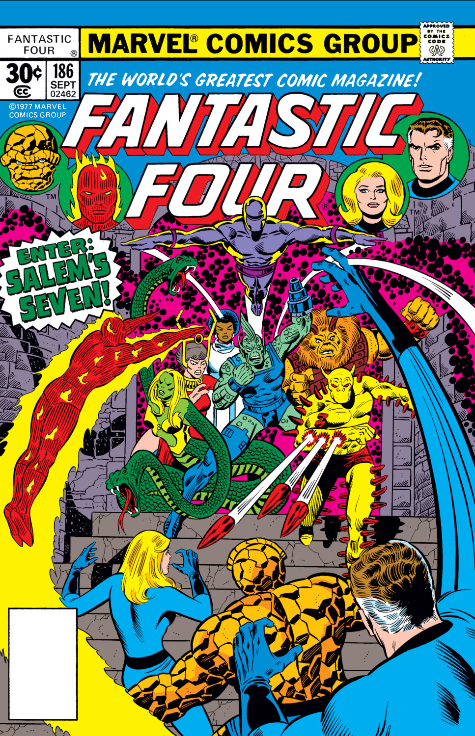 Read online Fantastic Four (1961) comic -  Issue #186 - 1