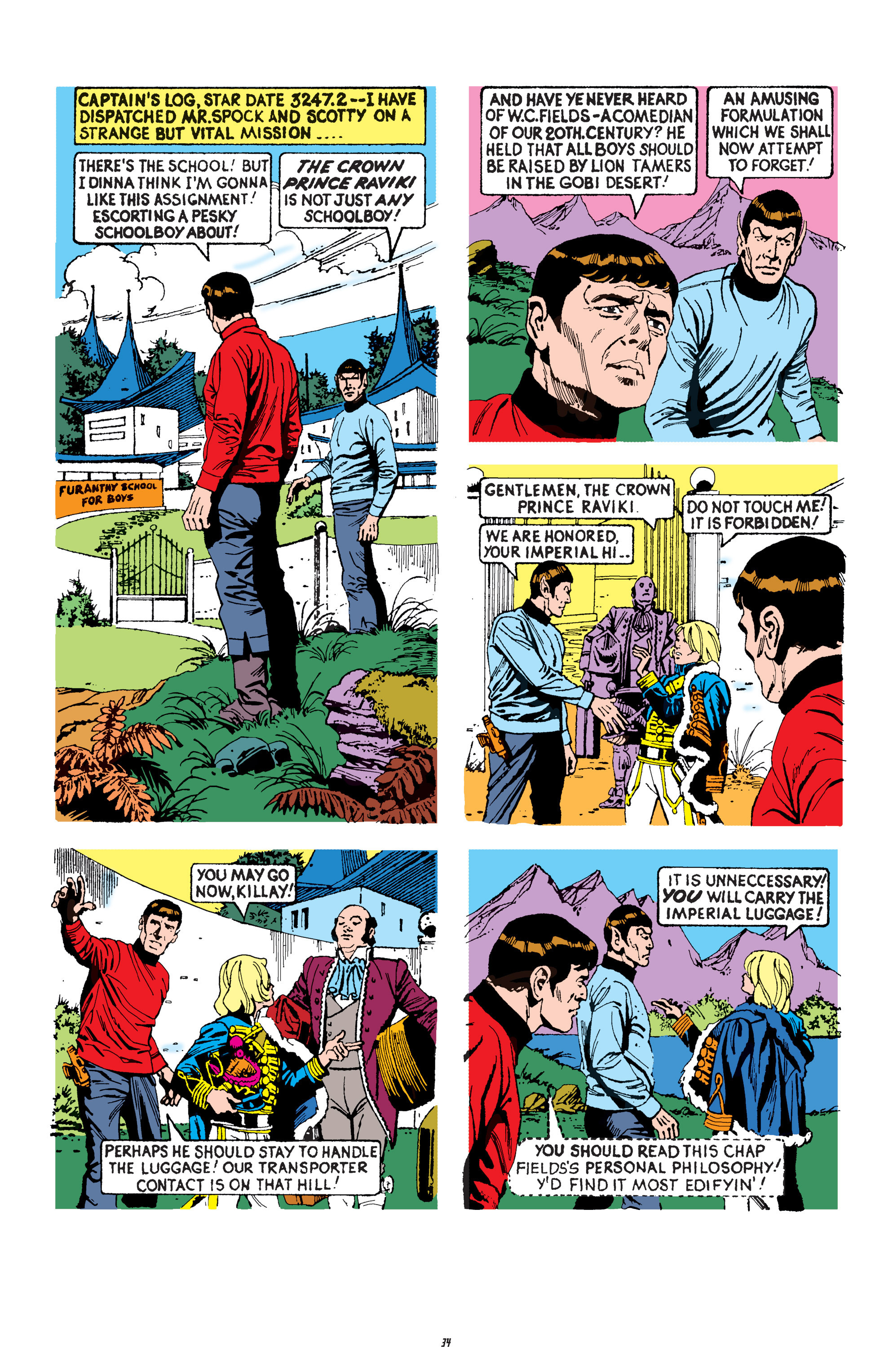 Read online Star Trek Archives comic -  Issue # TPB 4 - 34