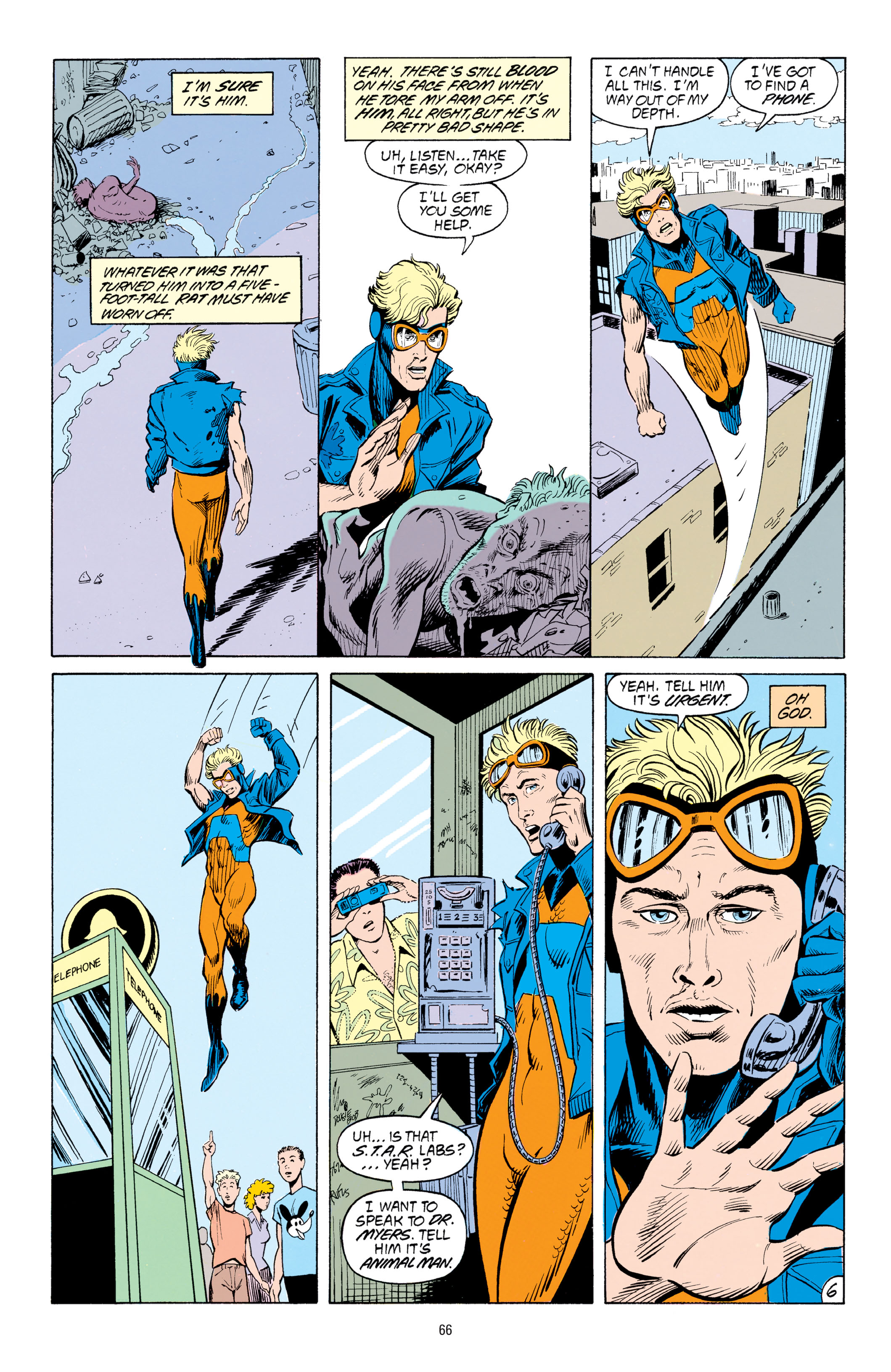 Read online Animal Man (1988) comic -  Issue # _ by Grant Morrison 30th Anniversary Deluxe Edition Book 1 (Part 1) - 67