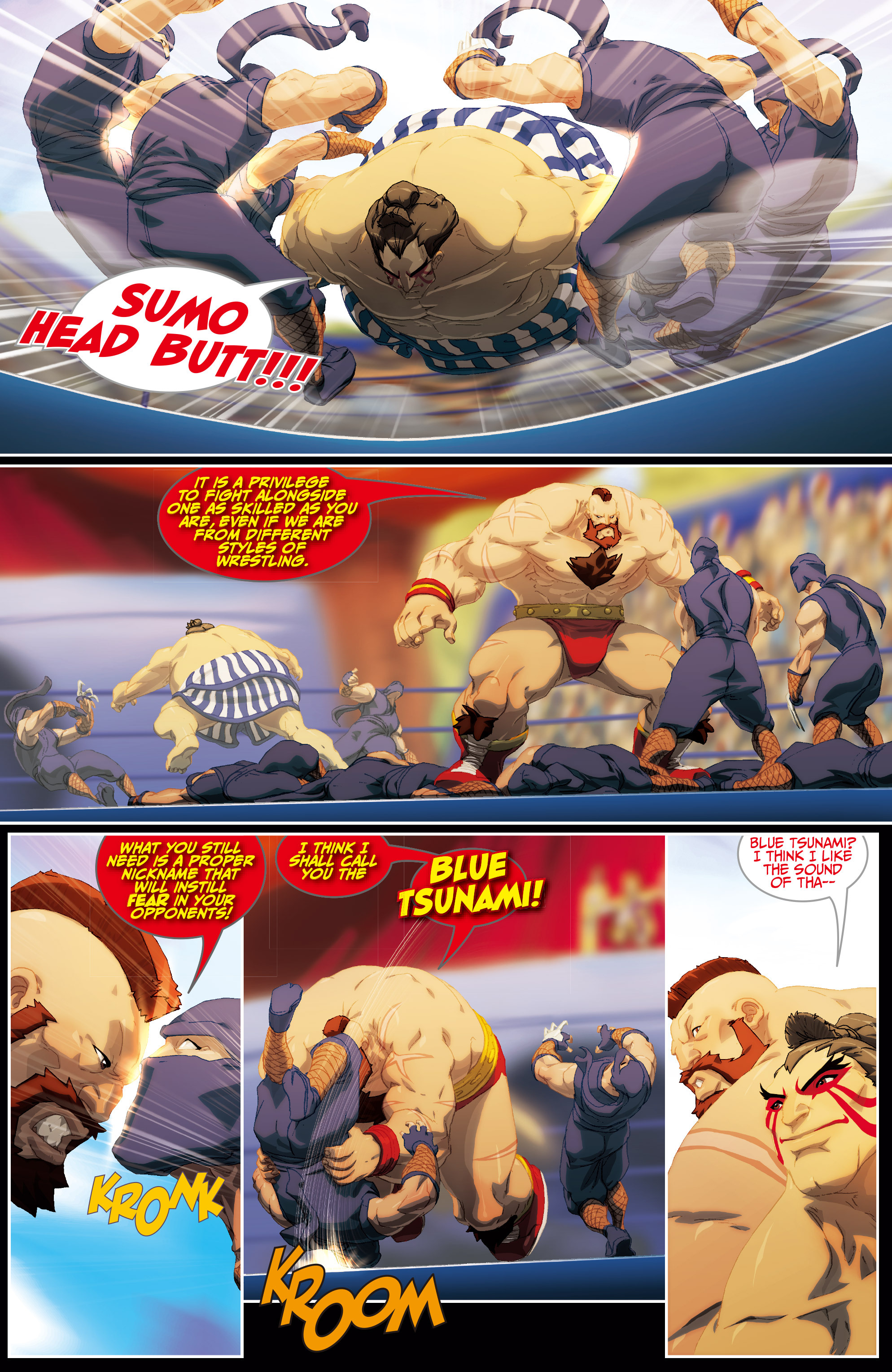 Read online Street Fighter II Turbo comic -  Issue #6 - 10