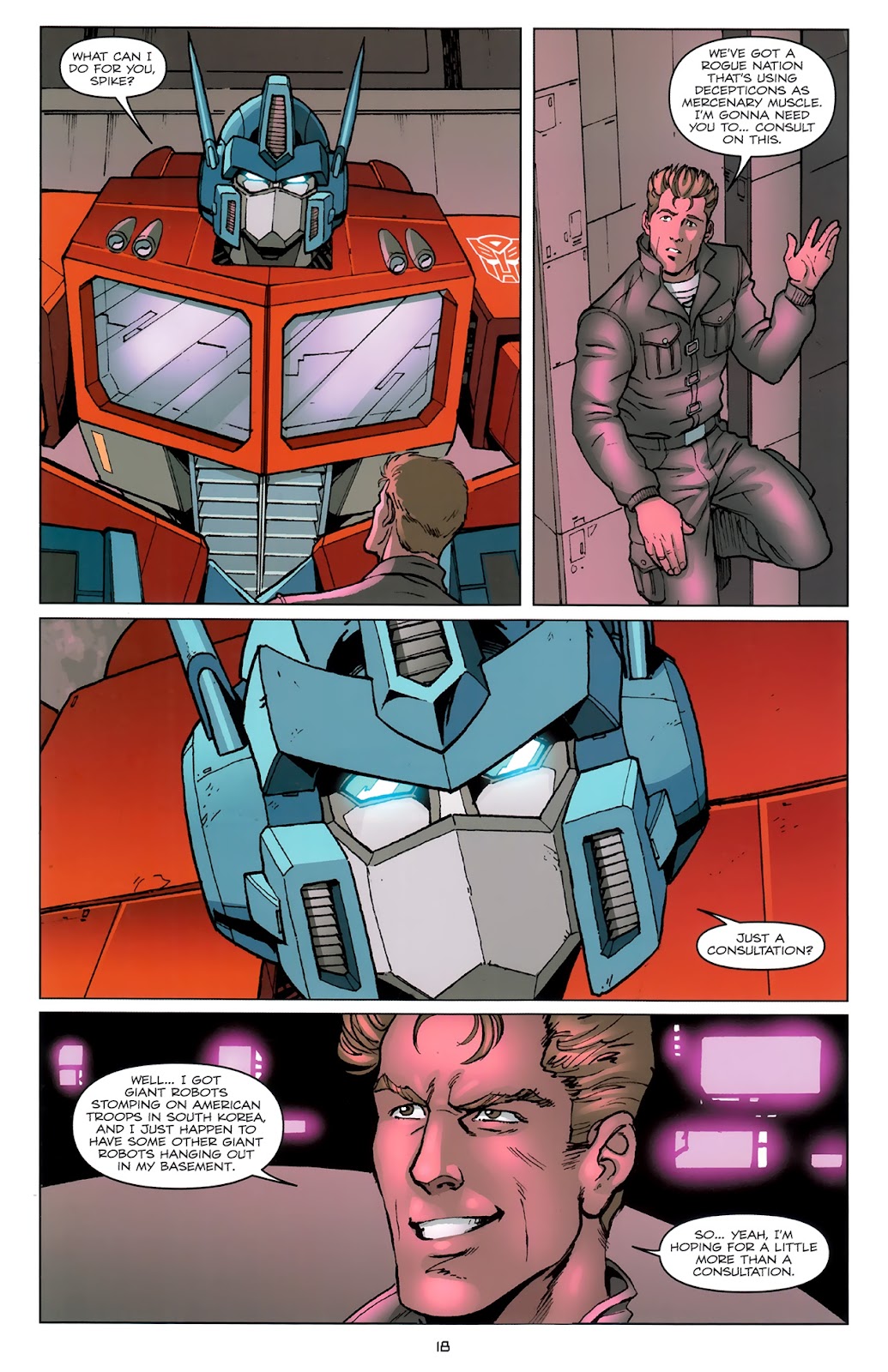 The Transformers (2009) issue 9 - Page 21