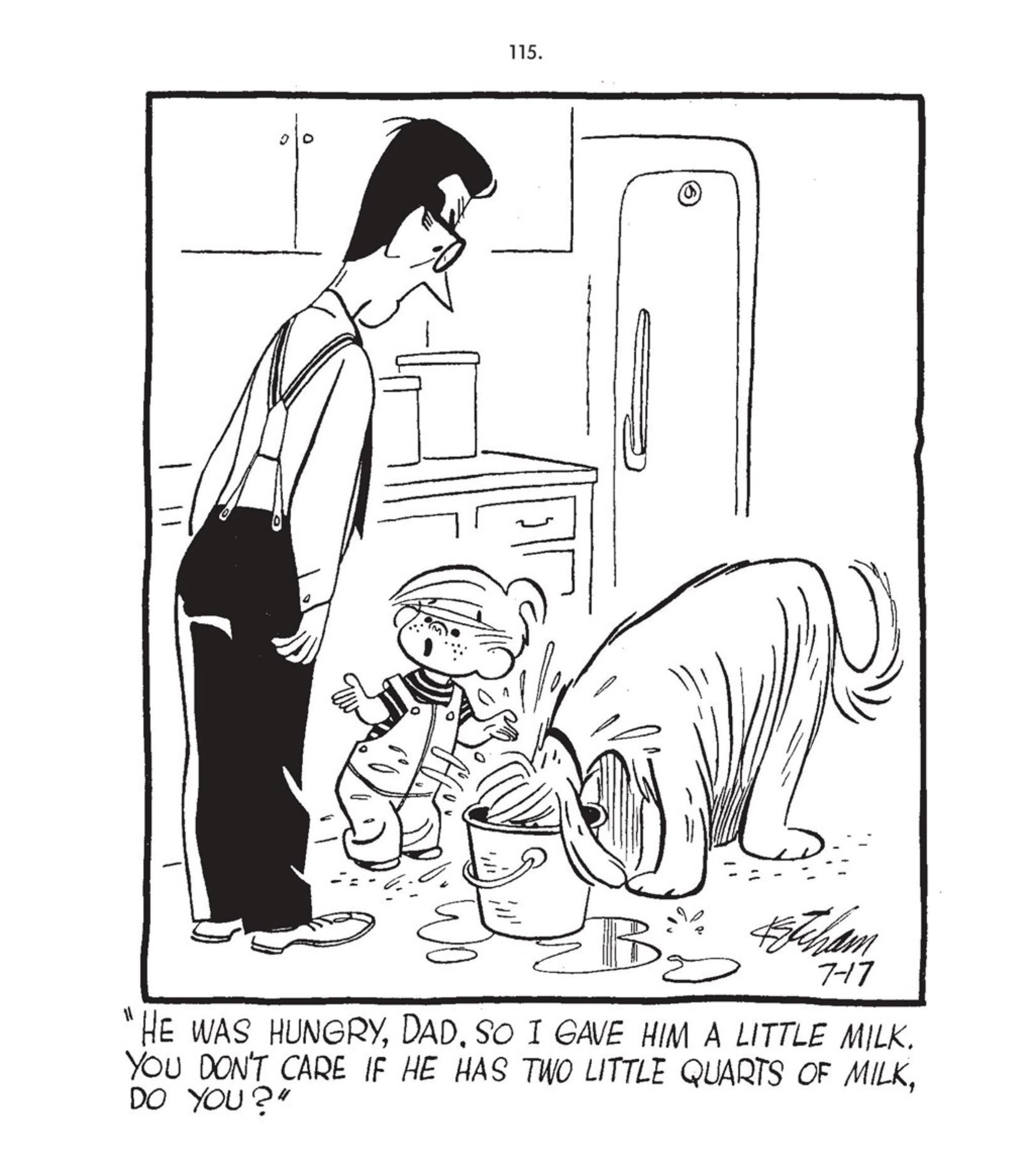 Read online Hank Ketcham's Complete Dennis the Menace comic -  Issue # TPB 1 (Part 2) - 41