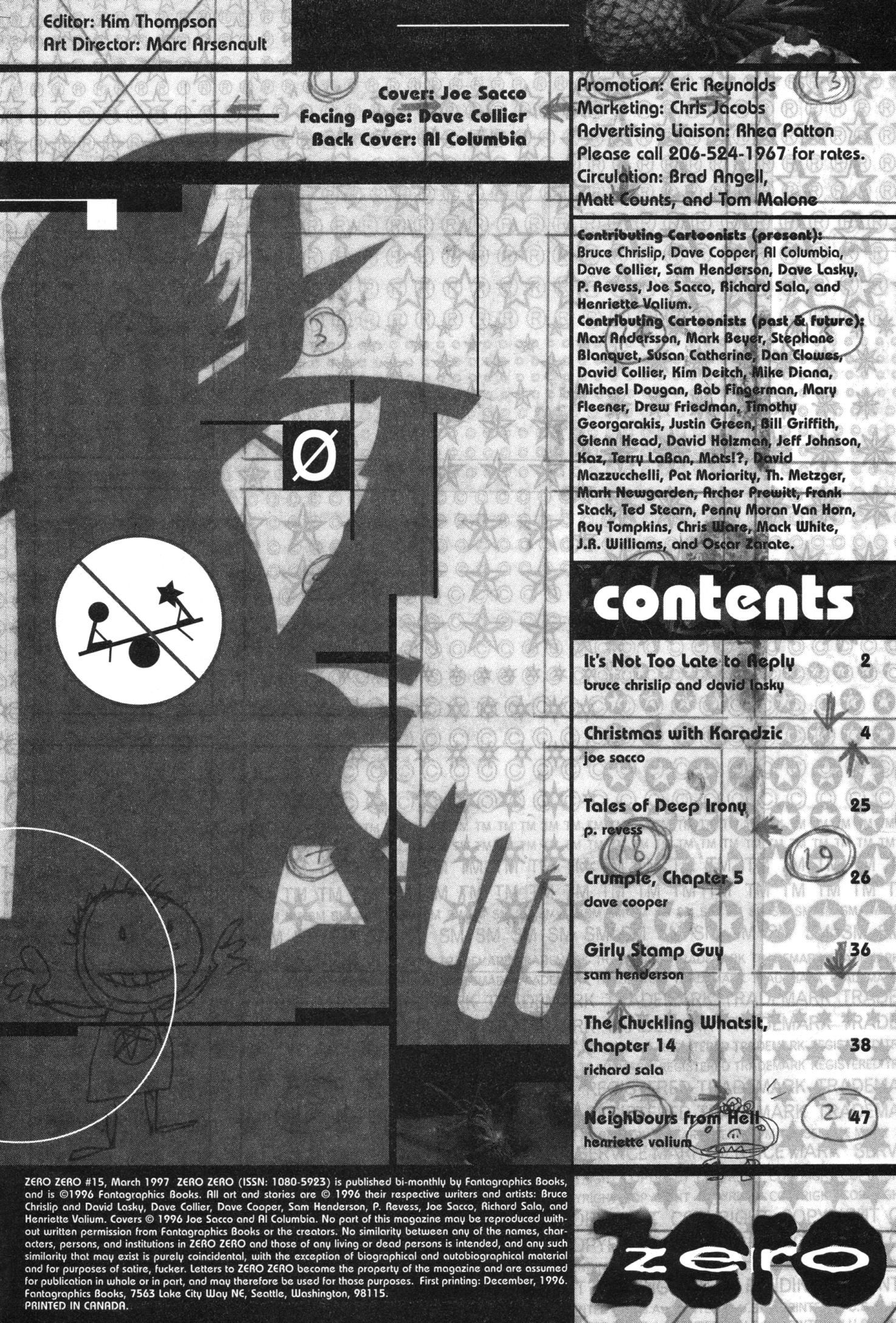 Read online Zero Zero comic -  Issue #15 - 3