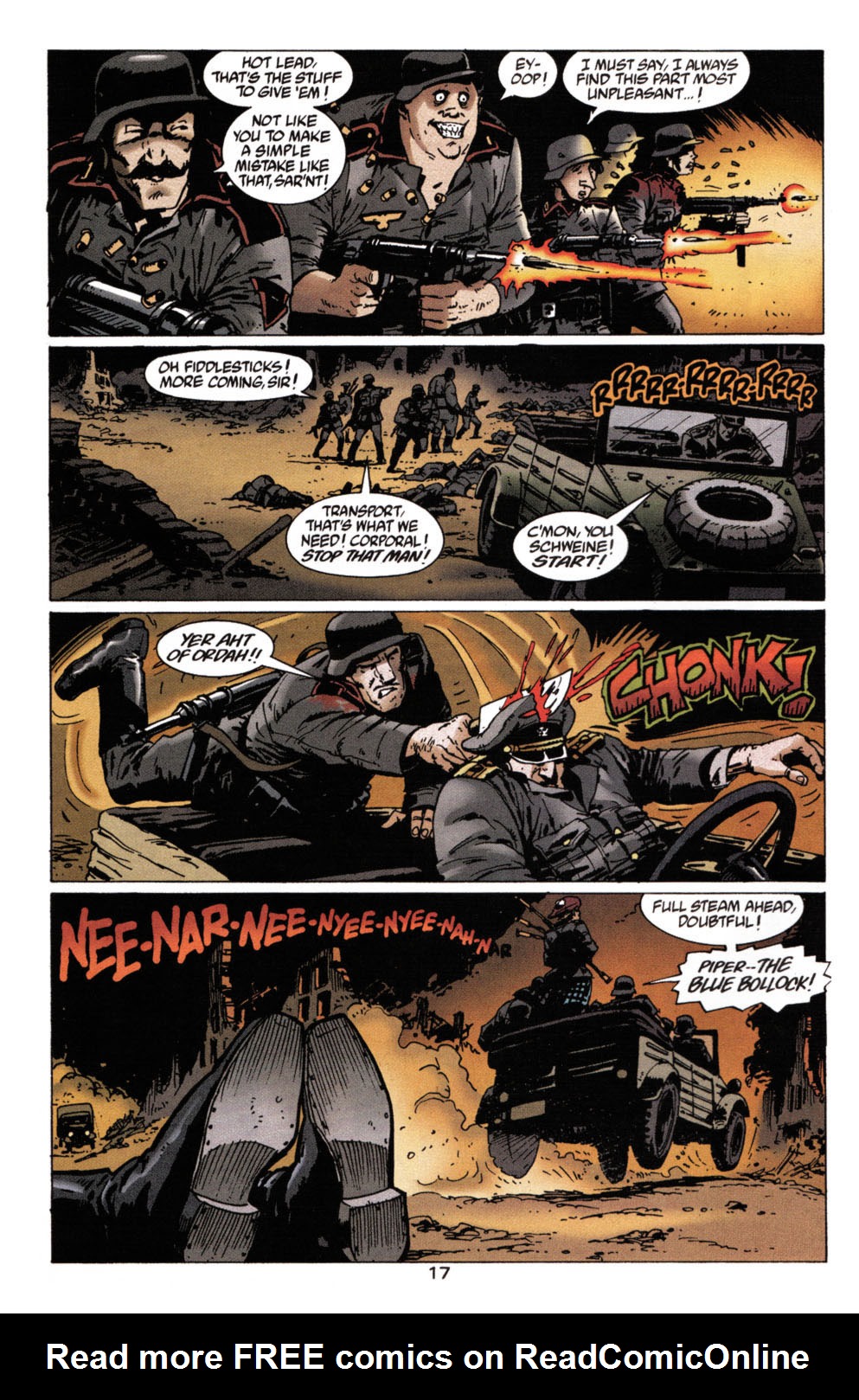 Read online Adventures in the Rifle Brigade comic -  Issue #1 - 18