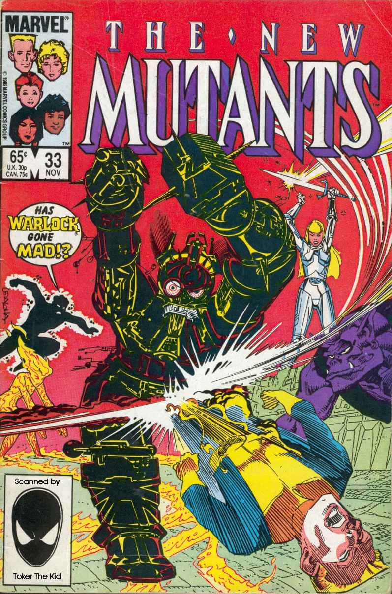 Read online The New Mutants comic -  Issue #33 - 1