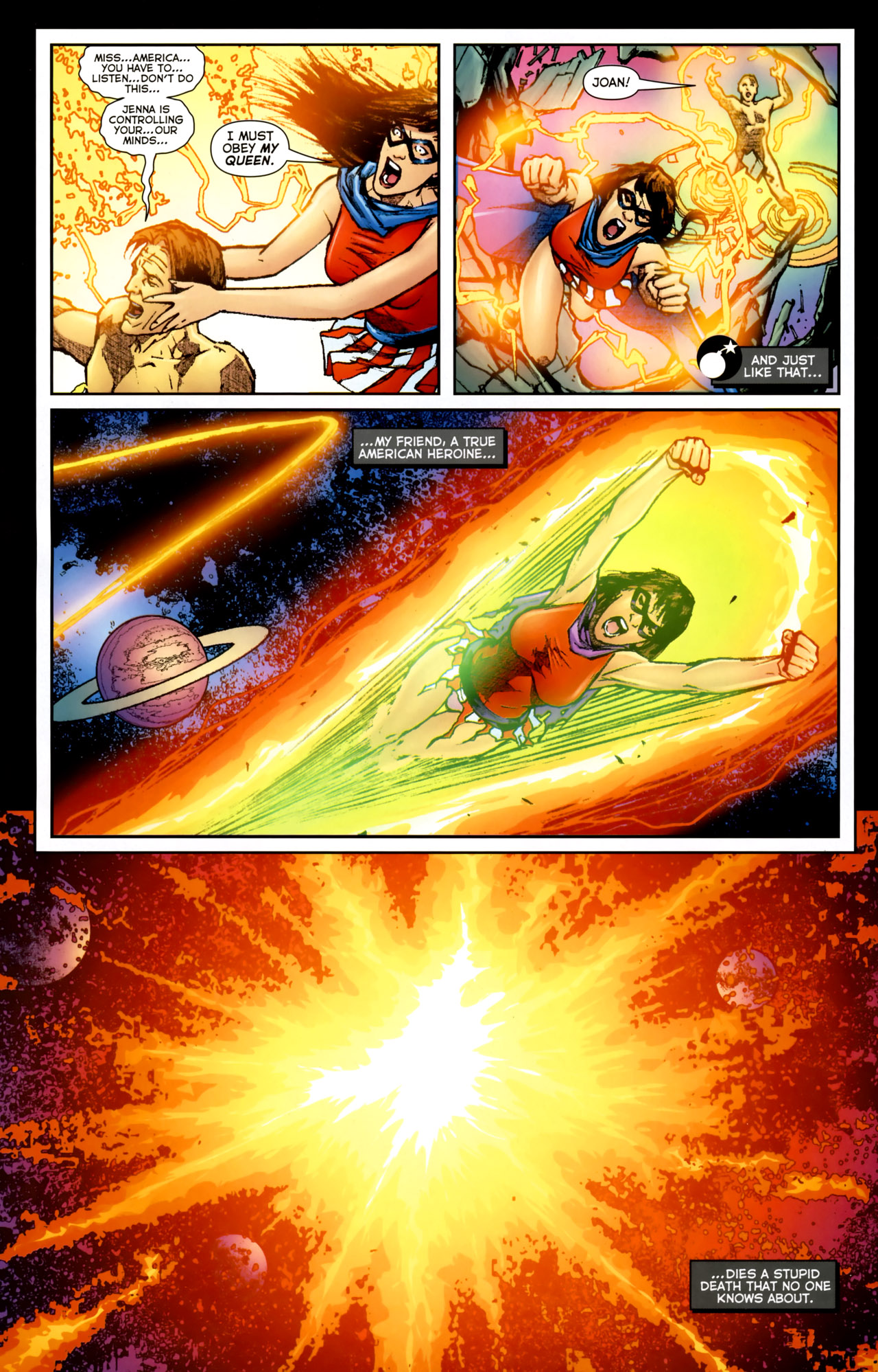 Read online Uncle Sam and the Freedom Fighters (2007) comic -  Issue #5 - 8