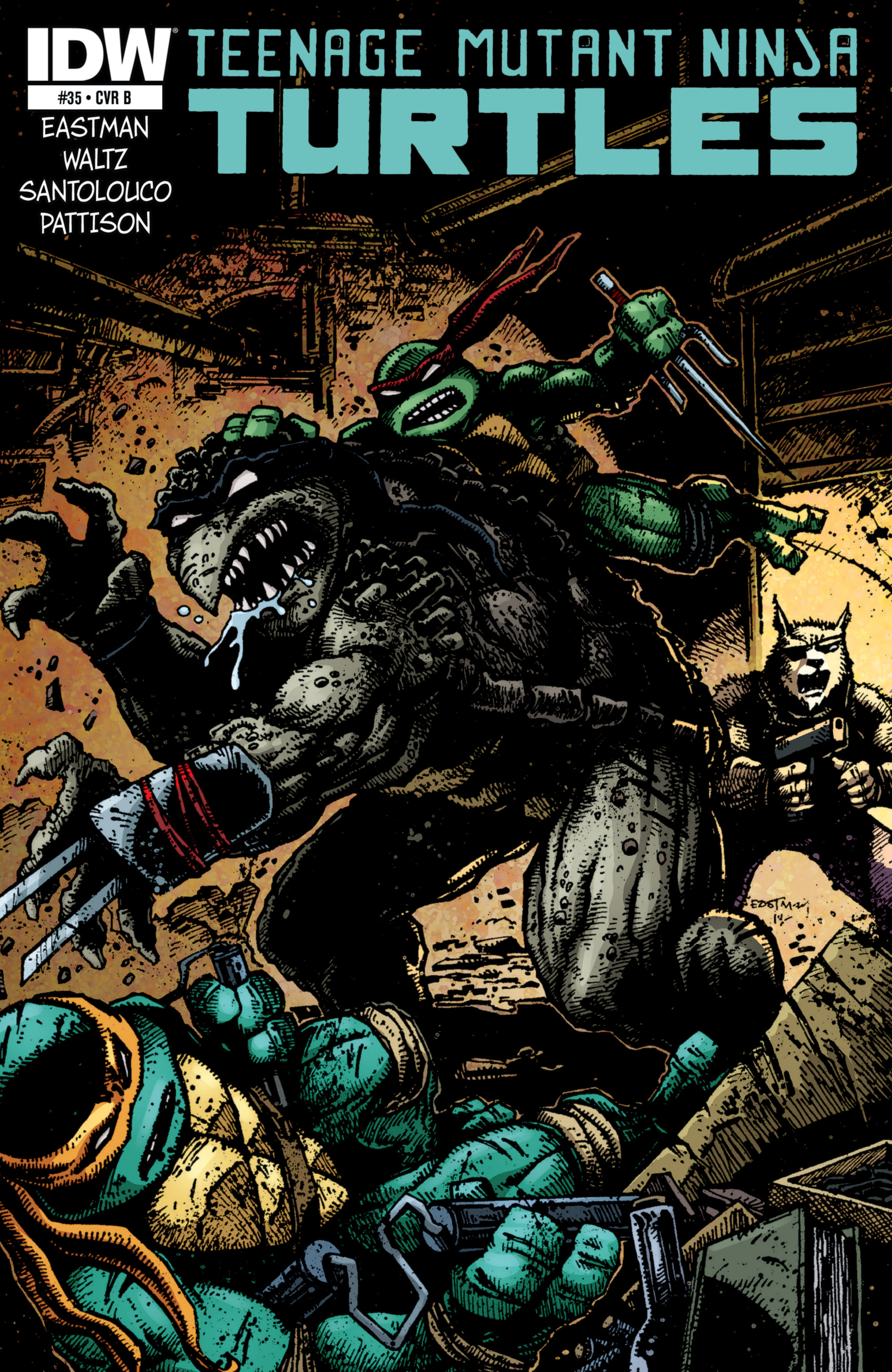 Read online Teenage Mutant Ninja Turtles (2011) comic -  Issue #35 - 2