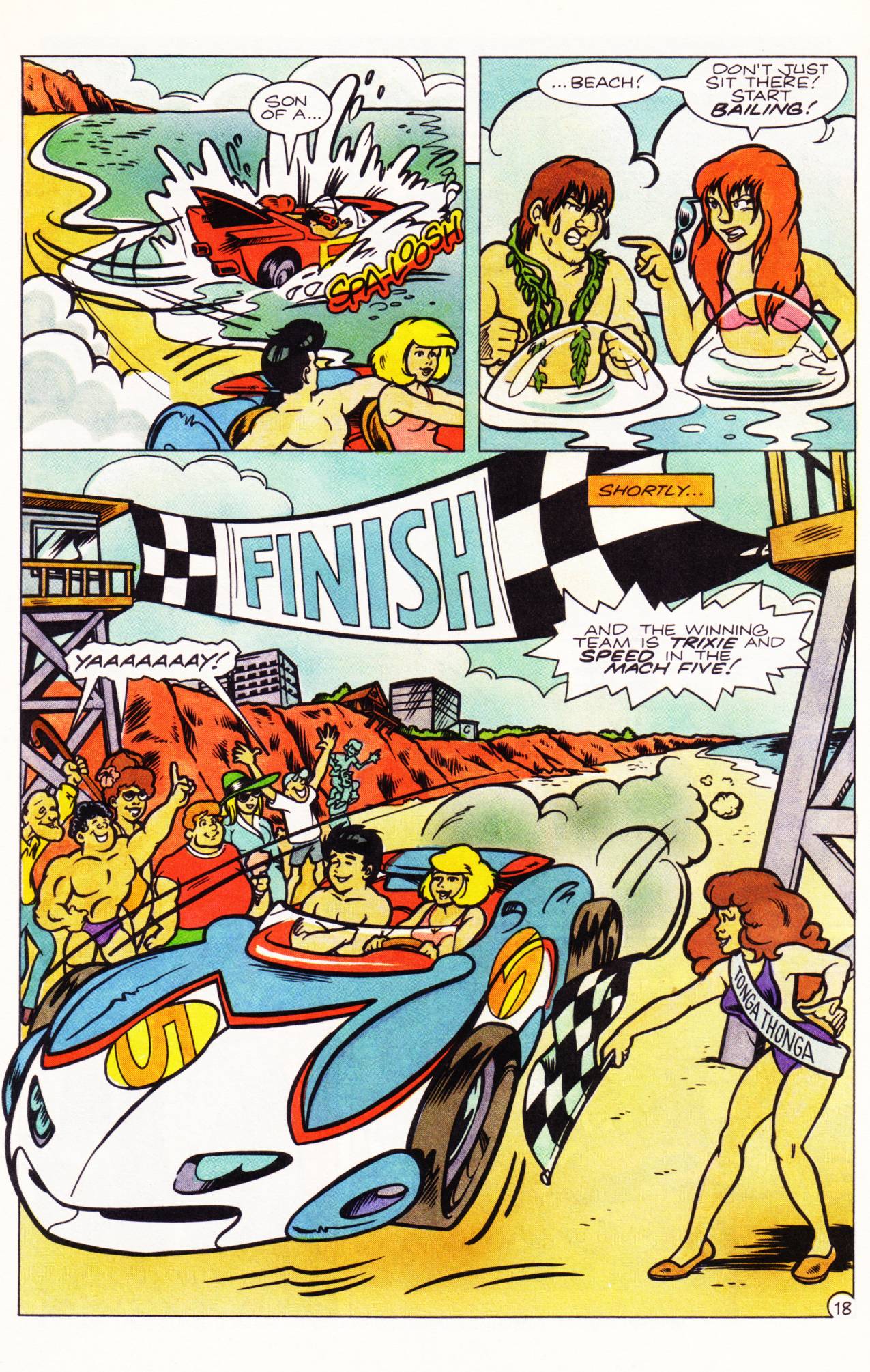 Read online The New Adventures of Speed Racer comic -  Issue #3 - 19