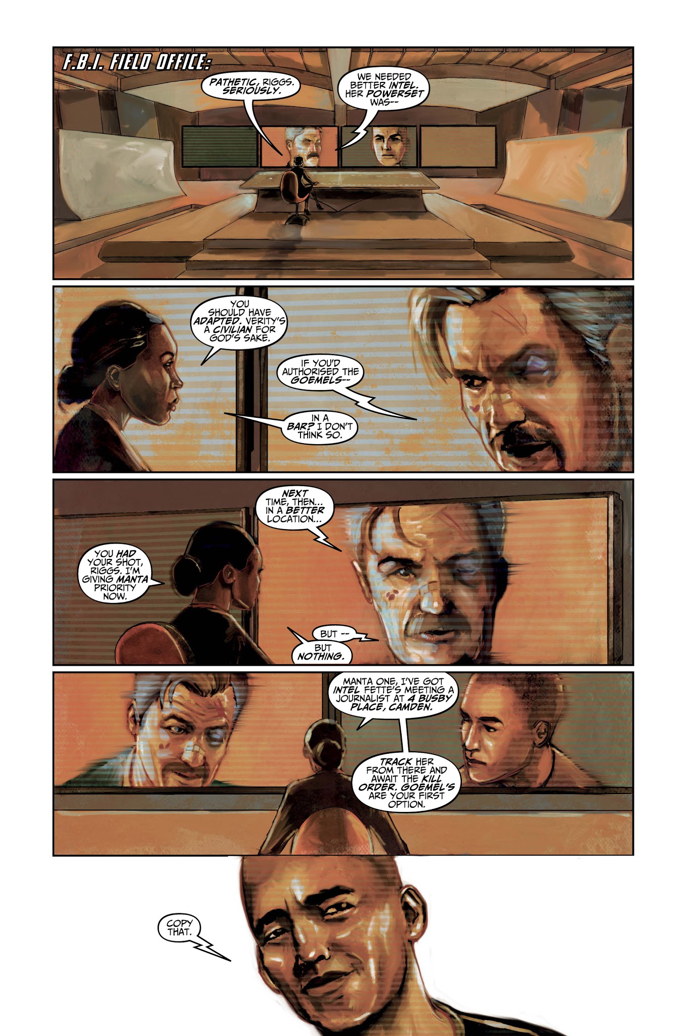 Read online Death Sentence London comic -  Issue #5 - 18